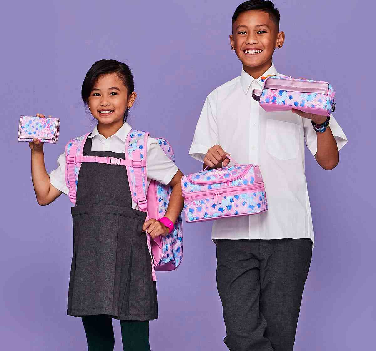 Smiggle Mirage Collection Pencil Case Pop Out Pink 4Y+