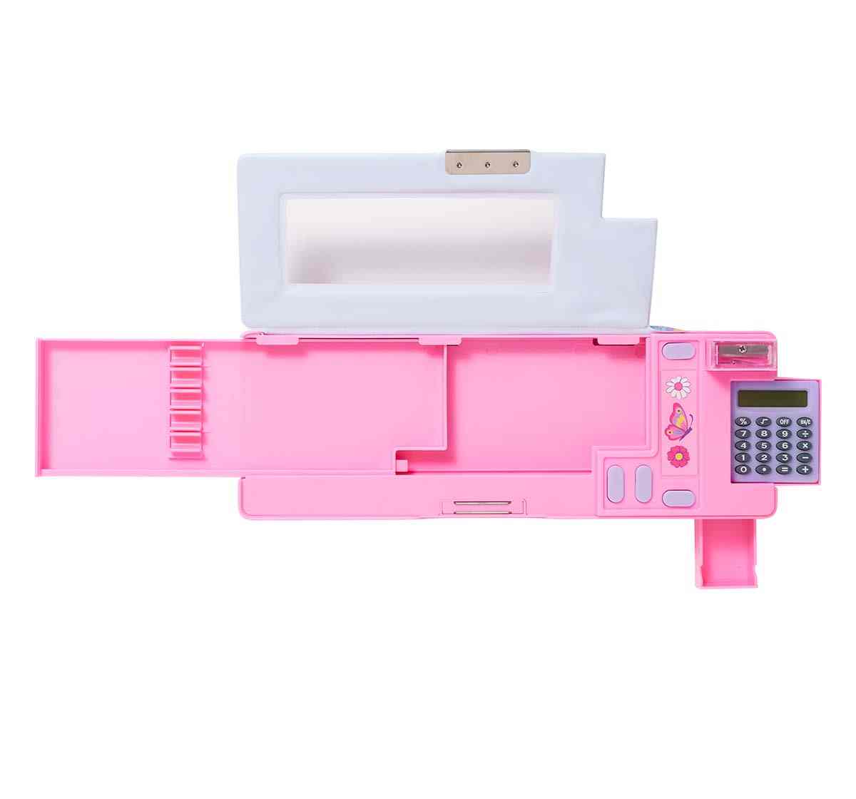 Smiggle Hey There Collection Pencil Case Pop Out Pink 4Y+