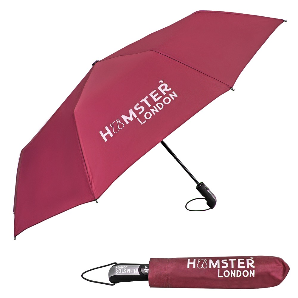 Hamster London Auto Umbrella Maroon 16Y+
