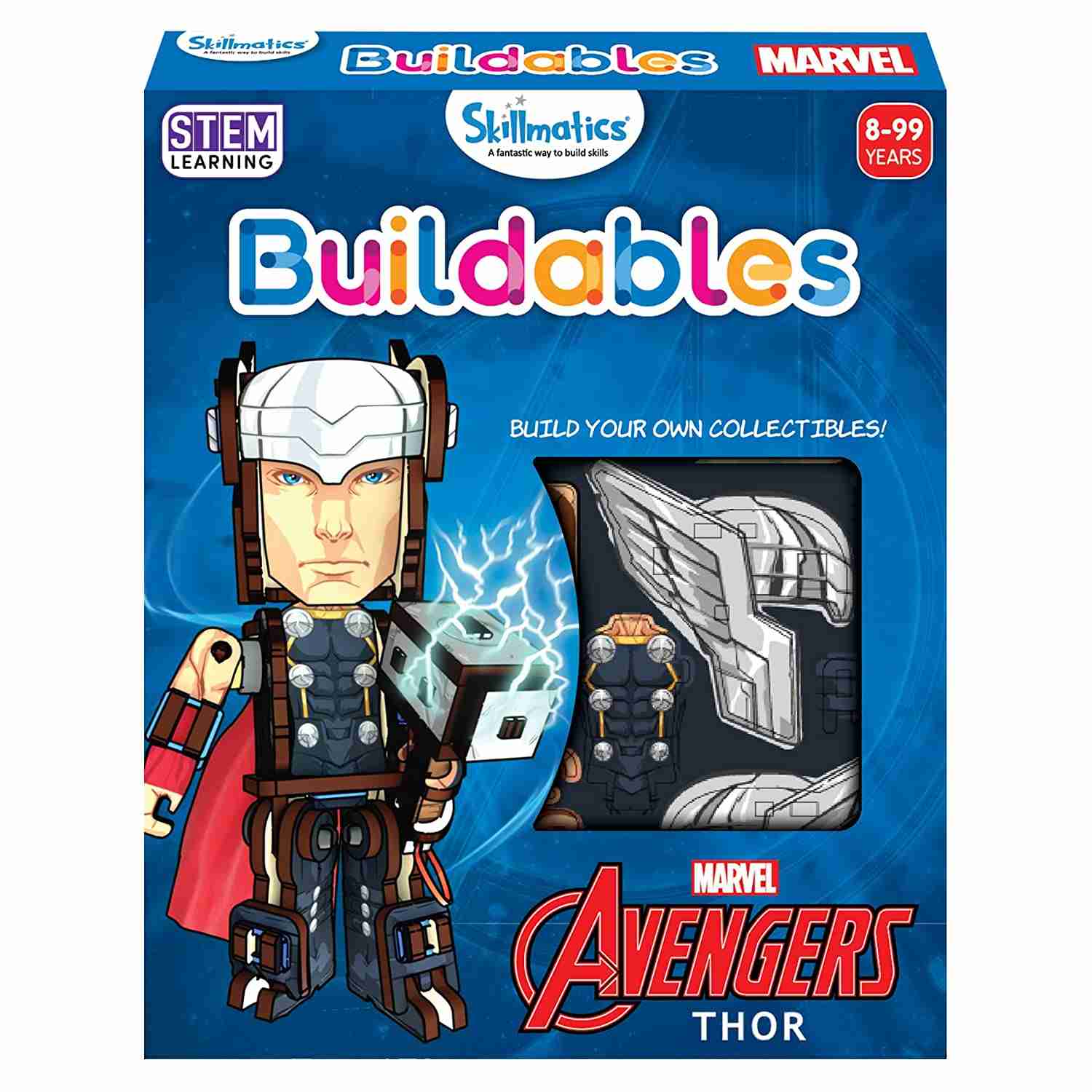Skillmatics Buildables Marvel Thor Multicolor 8Y+