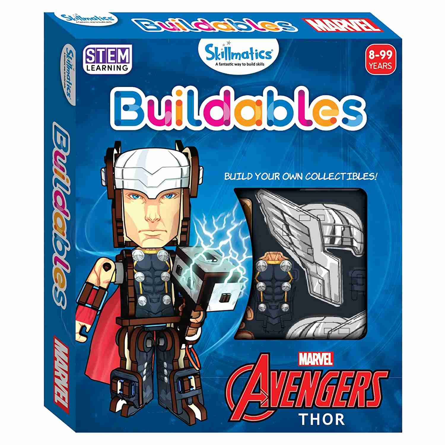 Skillmatics Buildables Marvel Thor Multicolor 8Y+