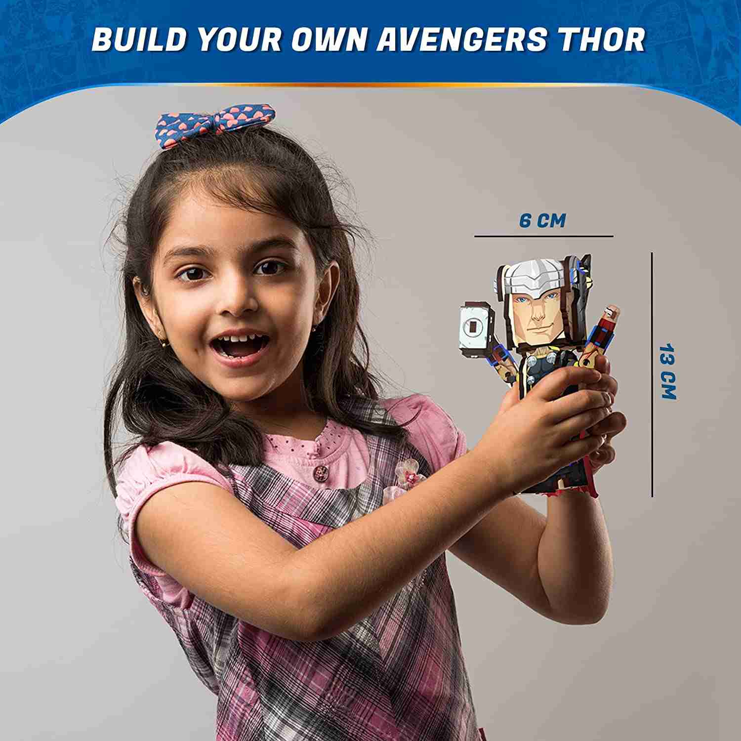 Skillmatics Buildables Marvel Thor Multicolor 8Y+