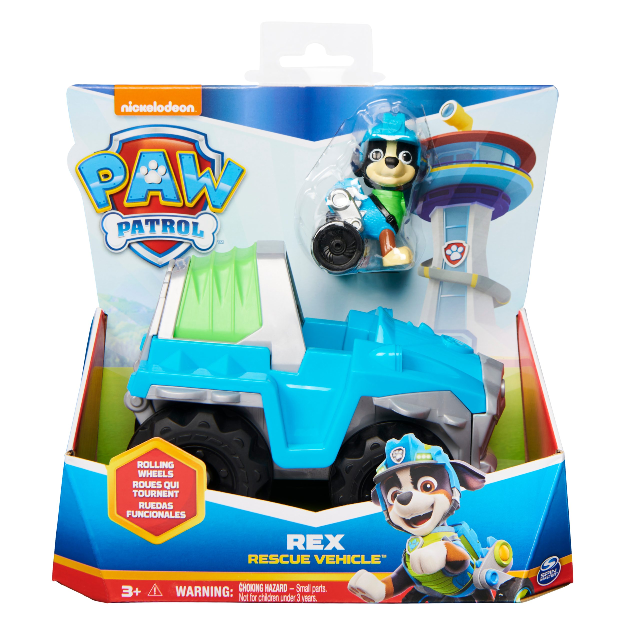 Paw Patrol Rex’s Dinosaur Rescue Vehicle Multicolour 3Y+