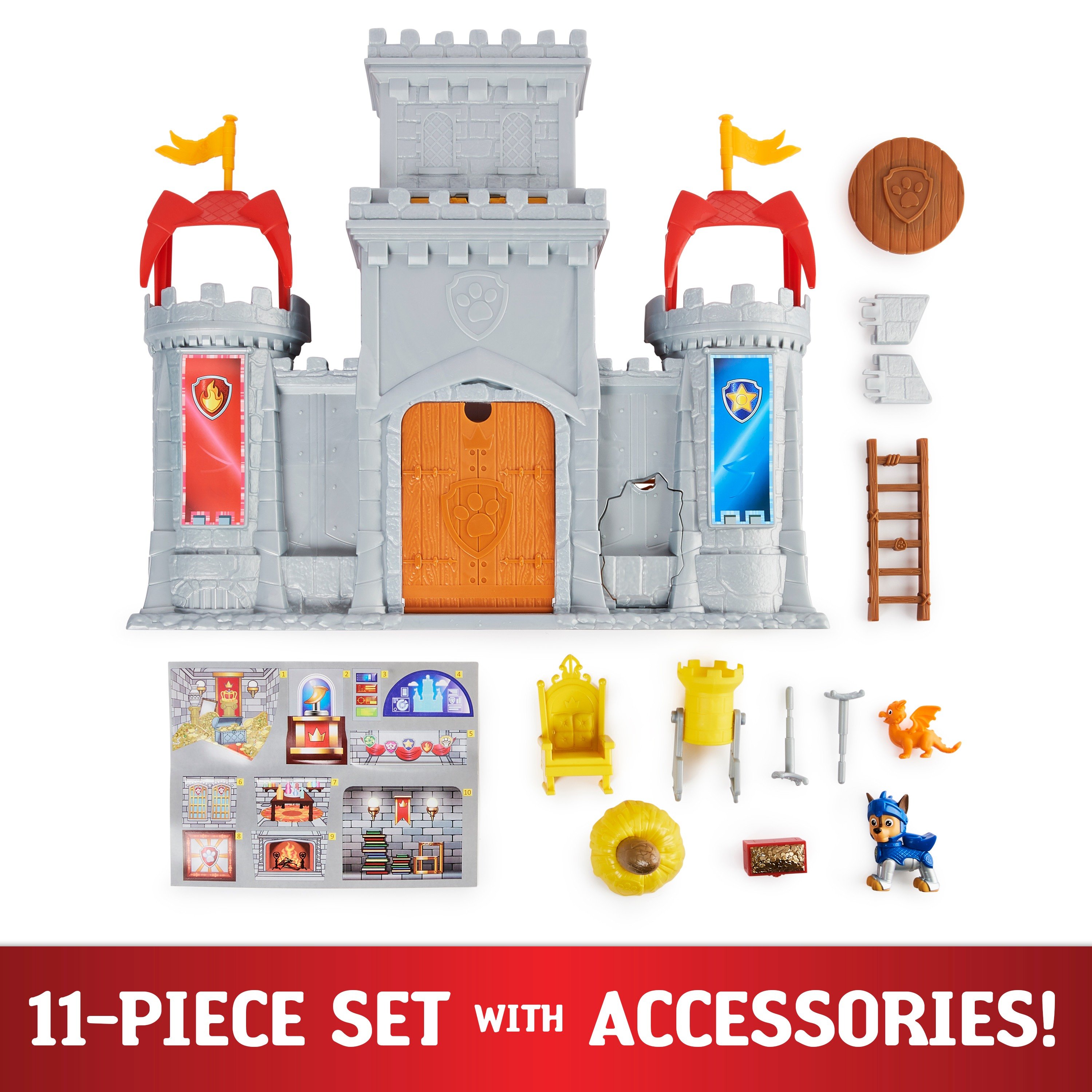 Paw Patrol Knight Castle Playset Multicolour 3Y+