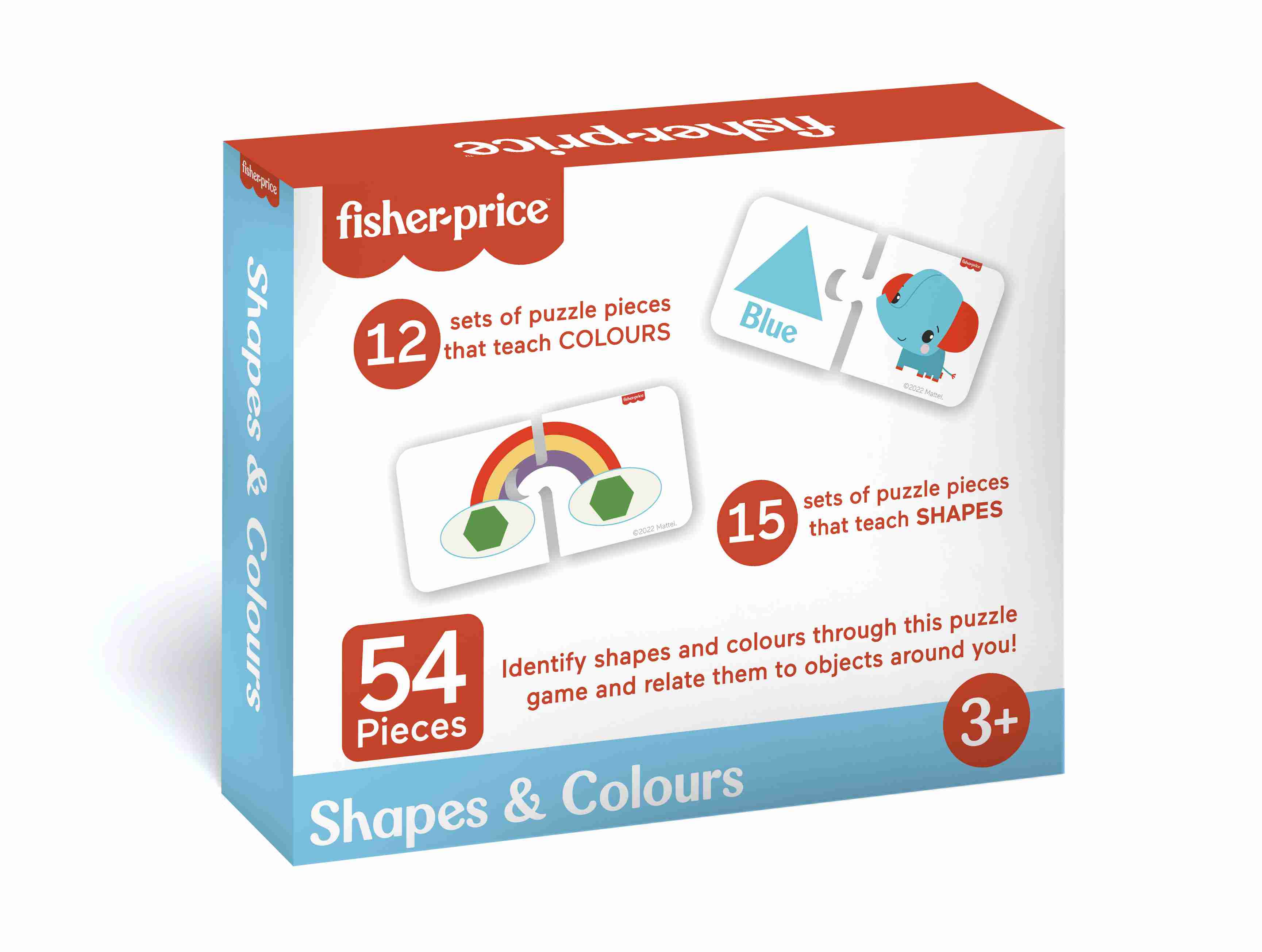 Fisher Price Shapes and Colours, Multicolour 3Y+