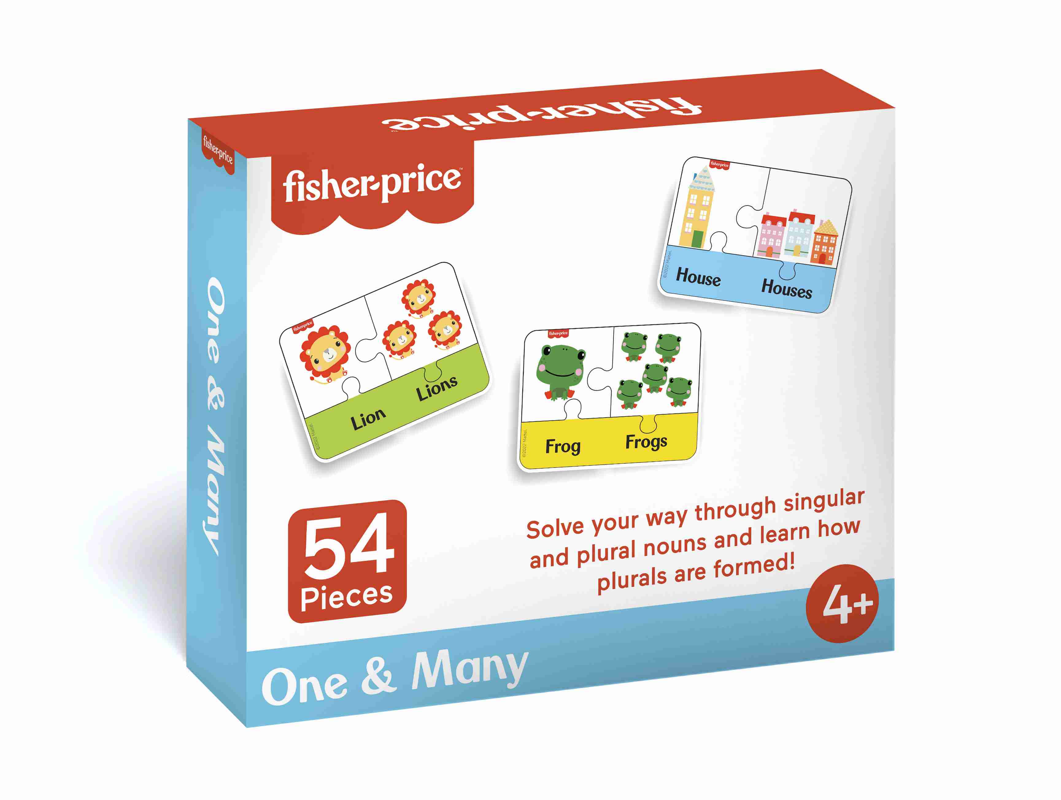 Fisher Price One and Molours, Multicolour 4Y+
