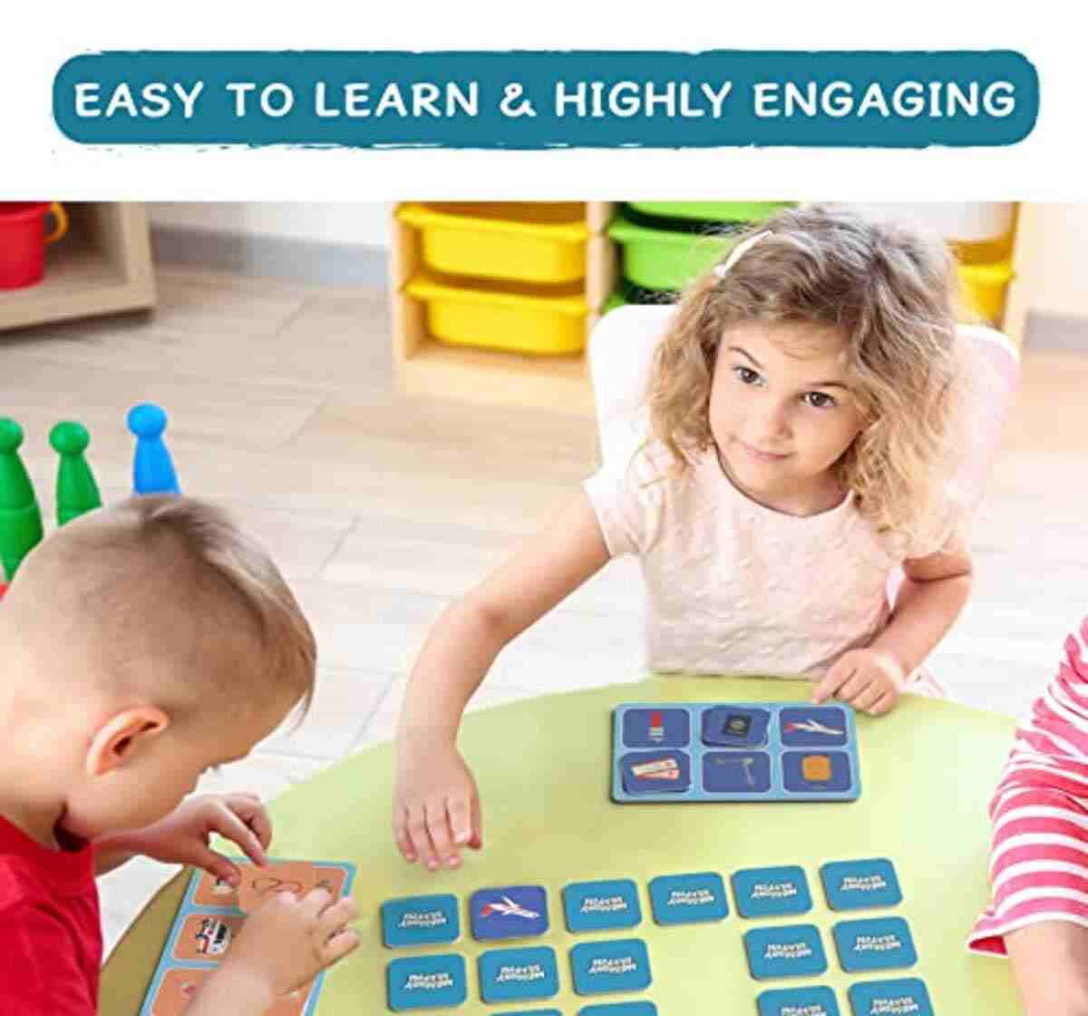 Skillmatics Memory for Where Things Belong Board Game for Kids 3Y+, Multicolour