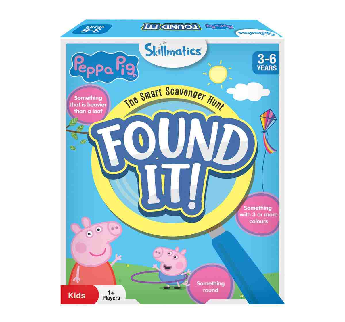 Skillmatics Found It Flash Cards Game for Kids 3Y+, Multicolour