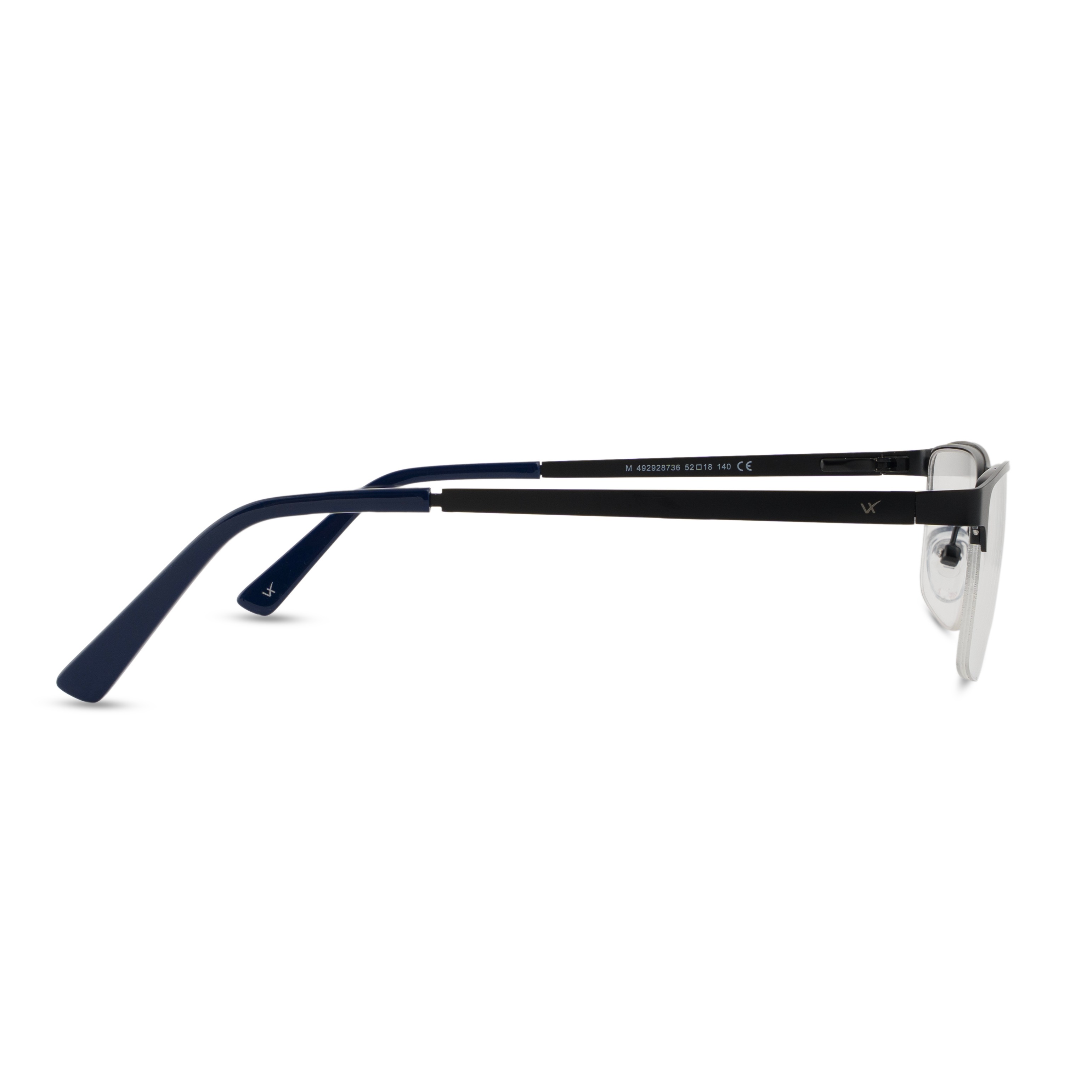 Black Rectangle Frame for Men