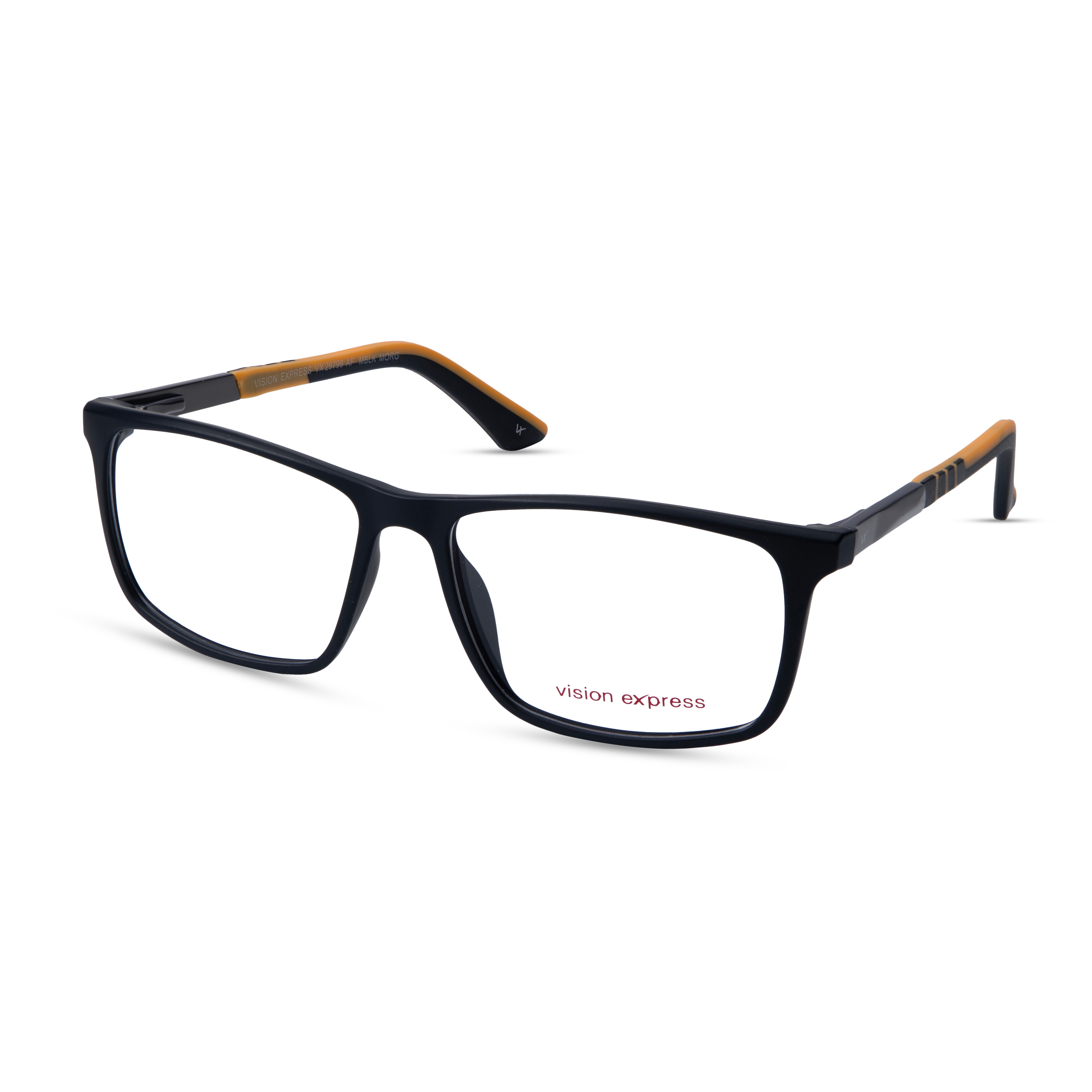 Black Rectangle Frame for Men