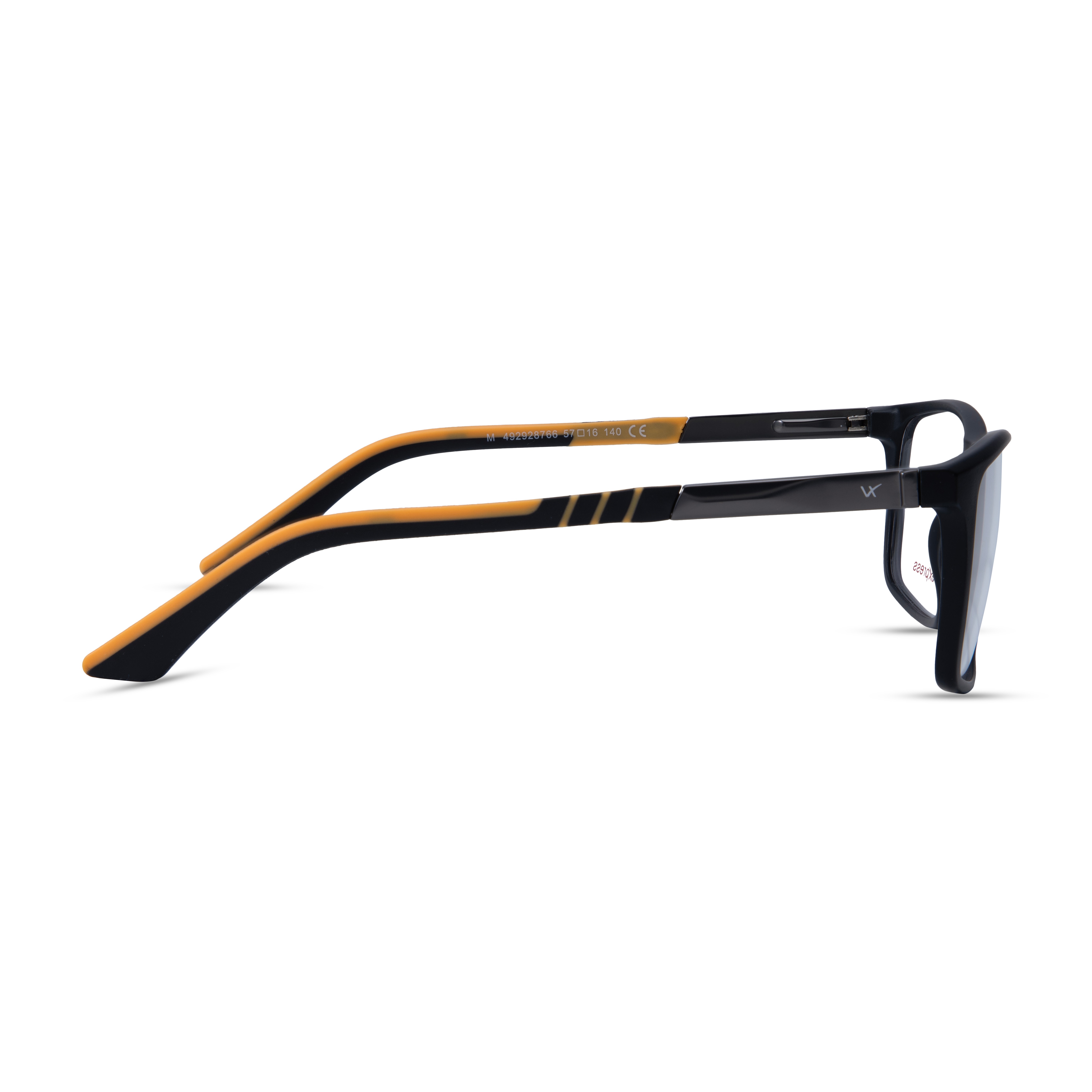 Black Rectangle Frame for Men