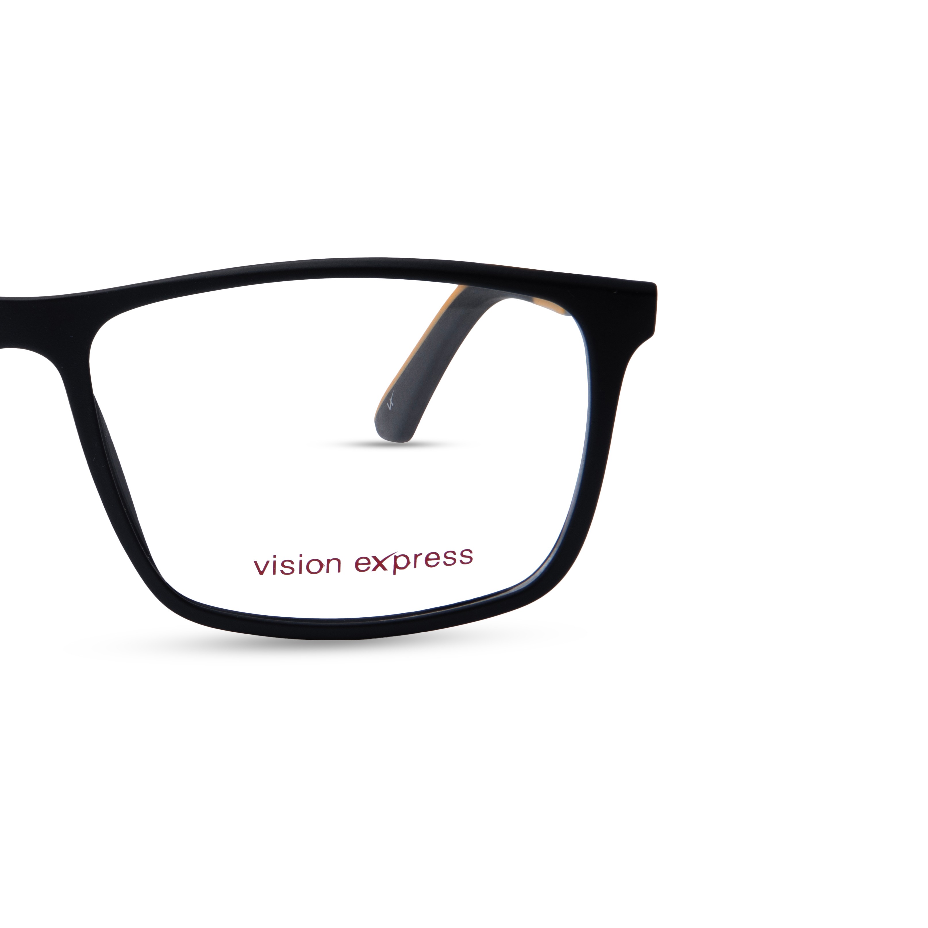 Black Rectangle Frame for Men
