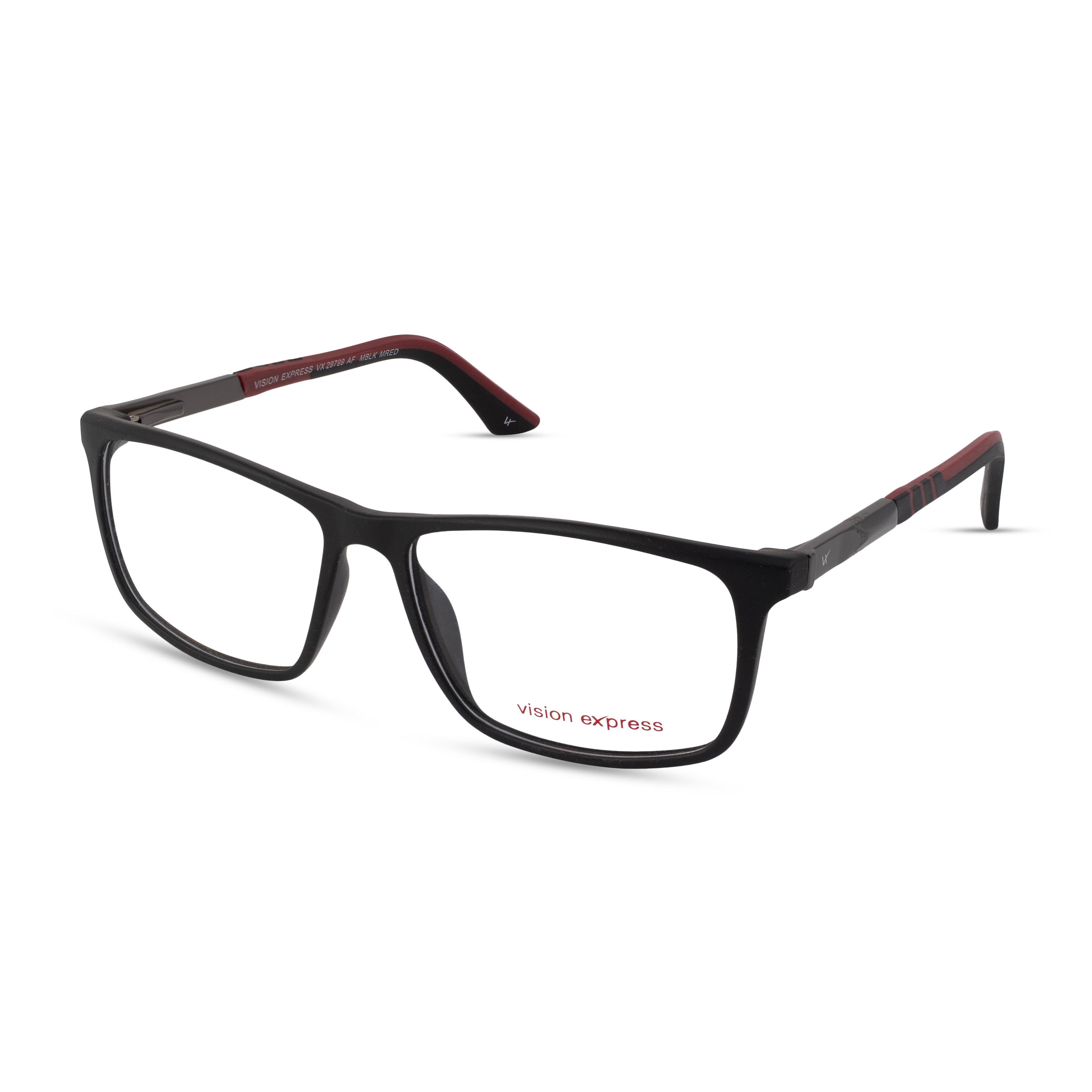 Black Rectangle Frame for Men