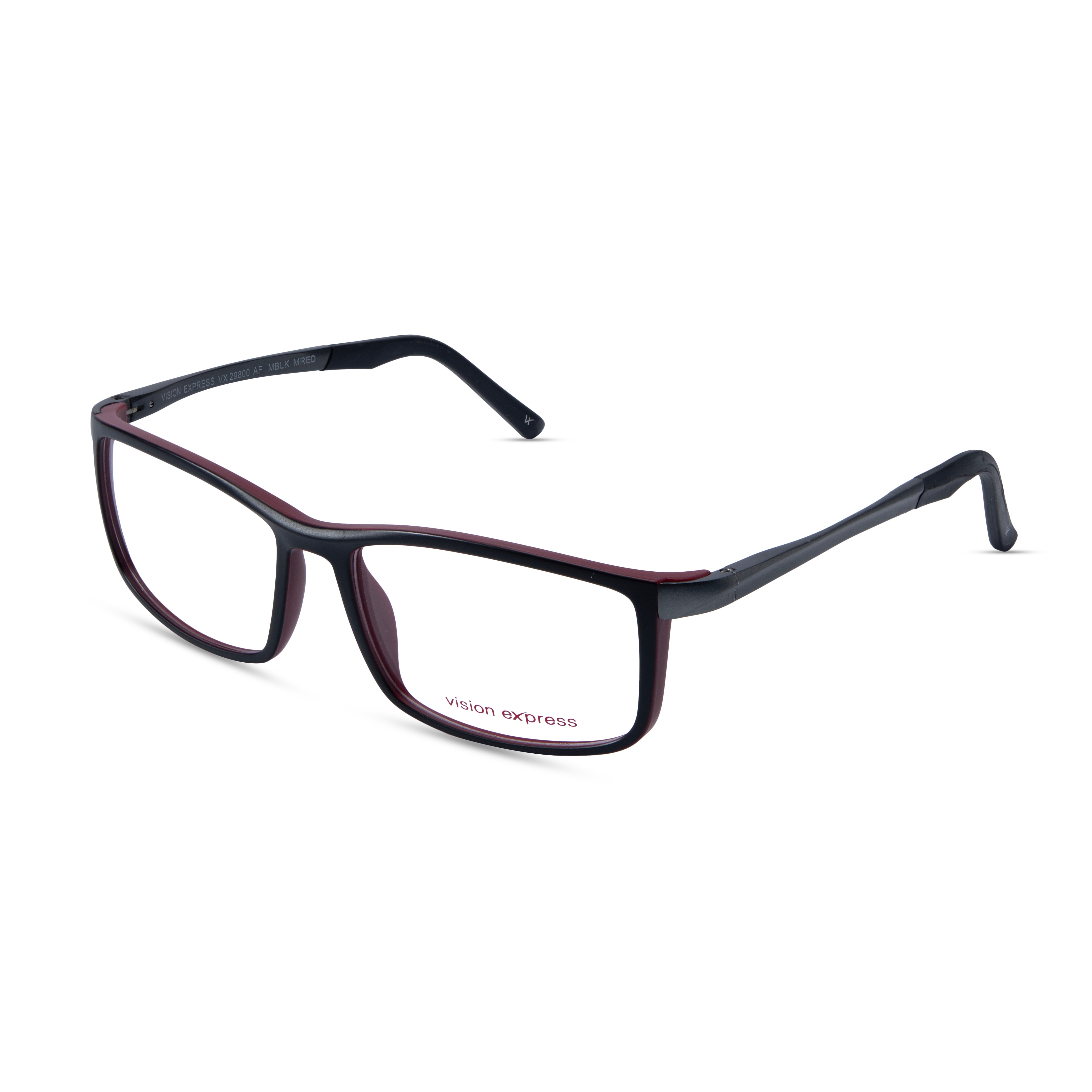 Black Rectangle Frame for Men