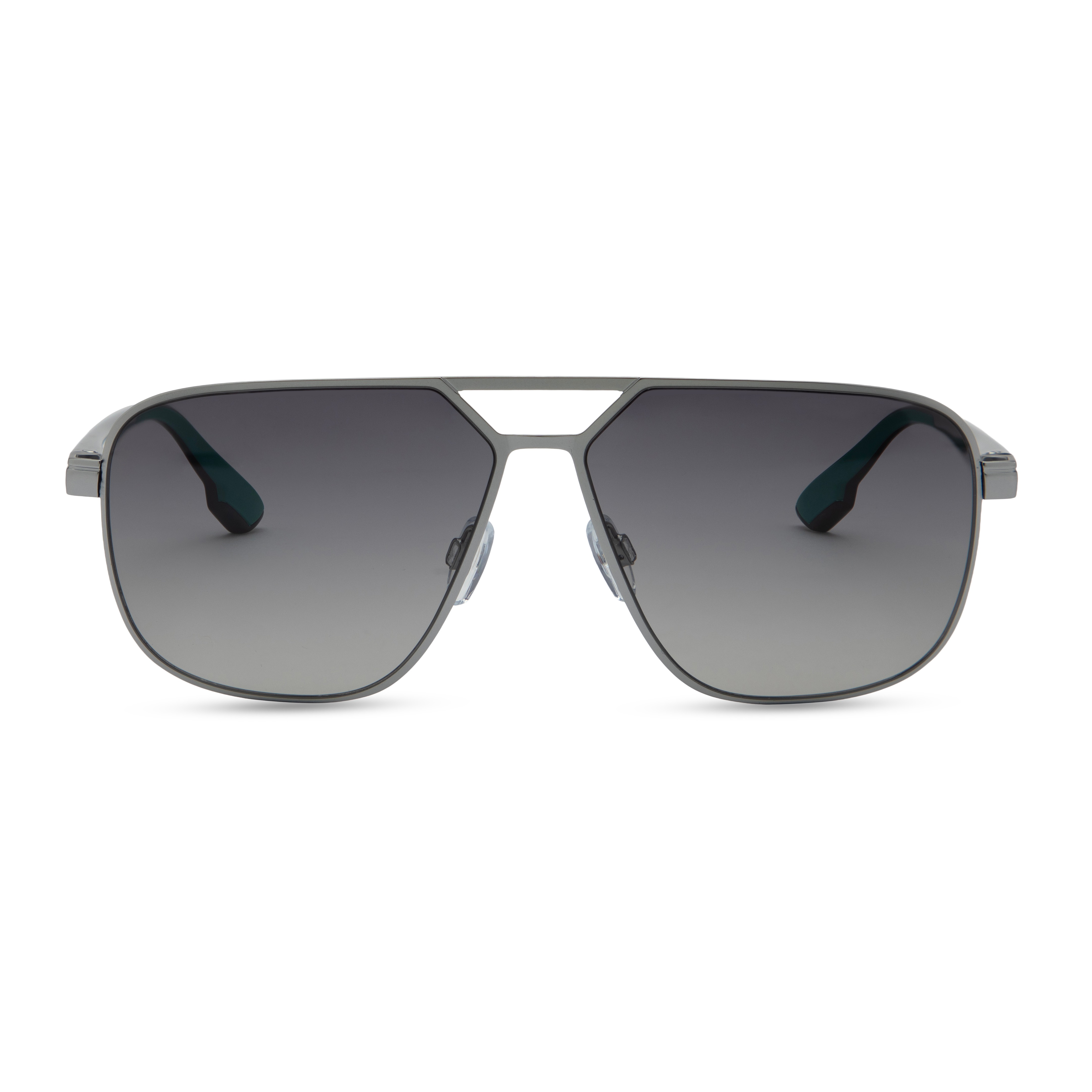 Metallic Square Sunglasses for Men