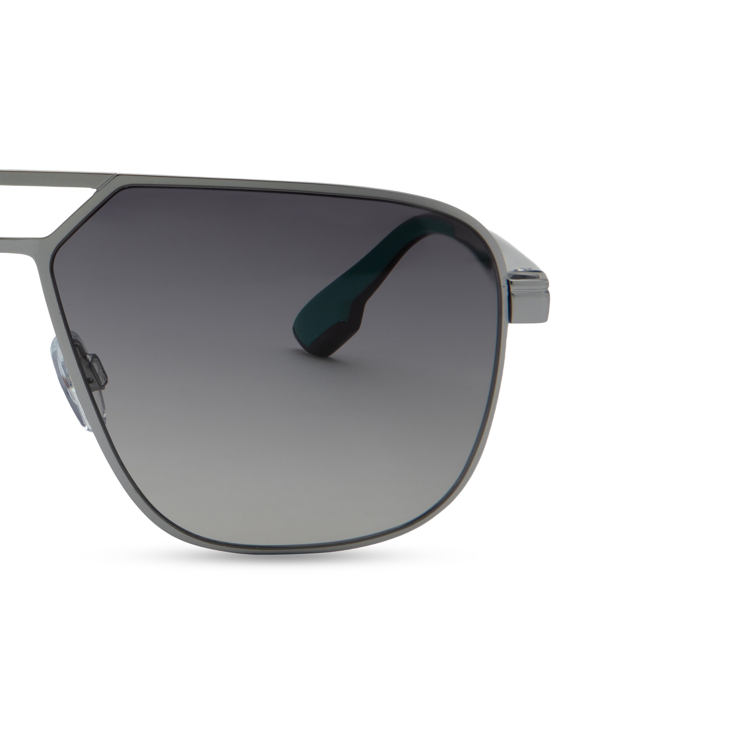 Metallic Square Sunglasses for Men
