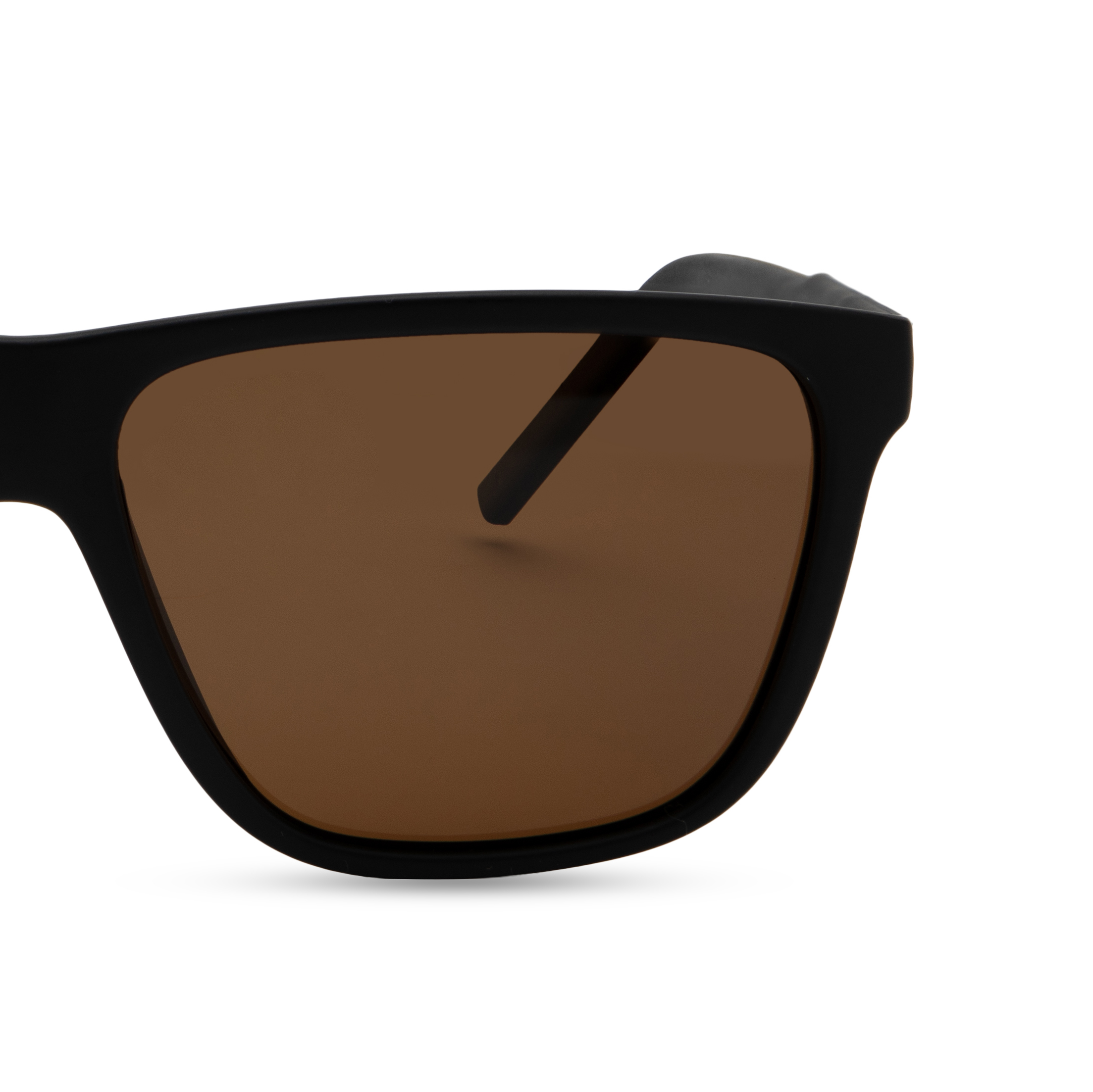 Black Rectangle Sunglasses for Men