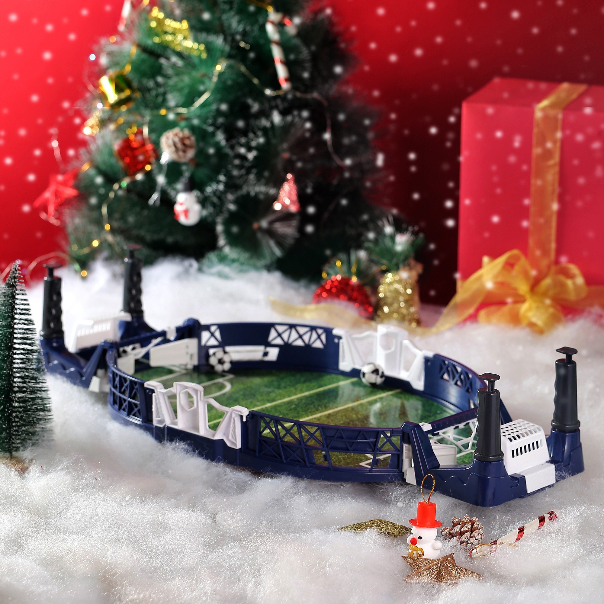 Hamleys Football Fusion Game, Football Table Interactive Game, Soccer Pinball for Indoor Game Room, Multicolour. 4Y+
