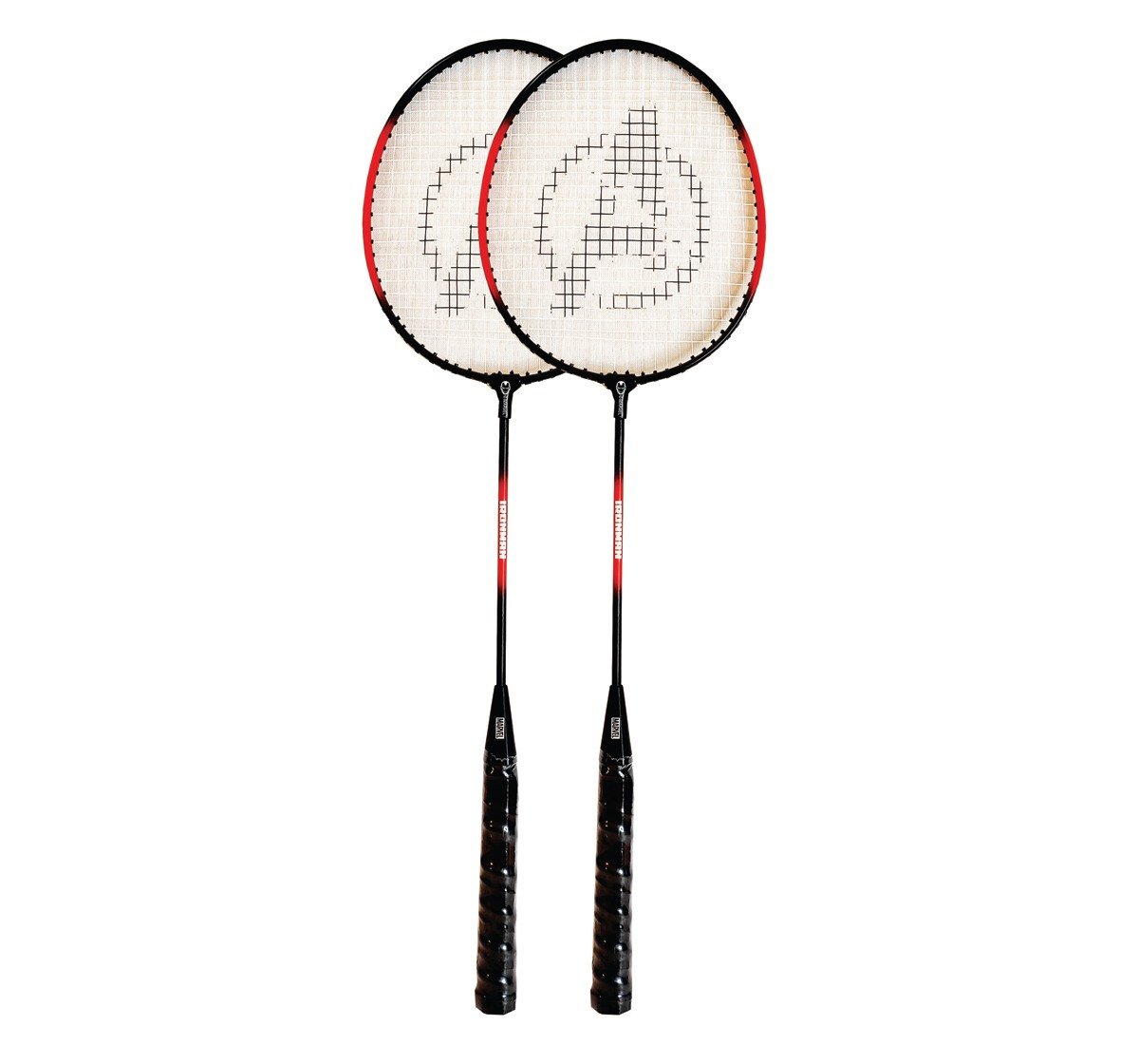 Starter Iron Man Badminton Racket Set of 2 Multicolour For Ages 6Y+