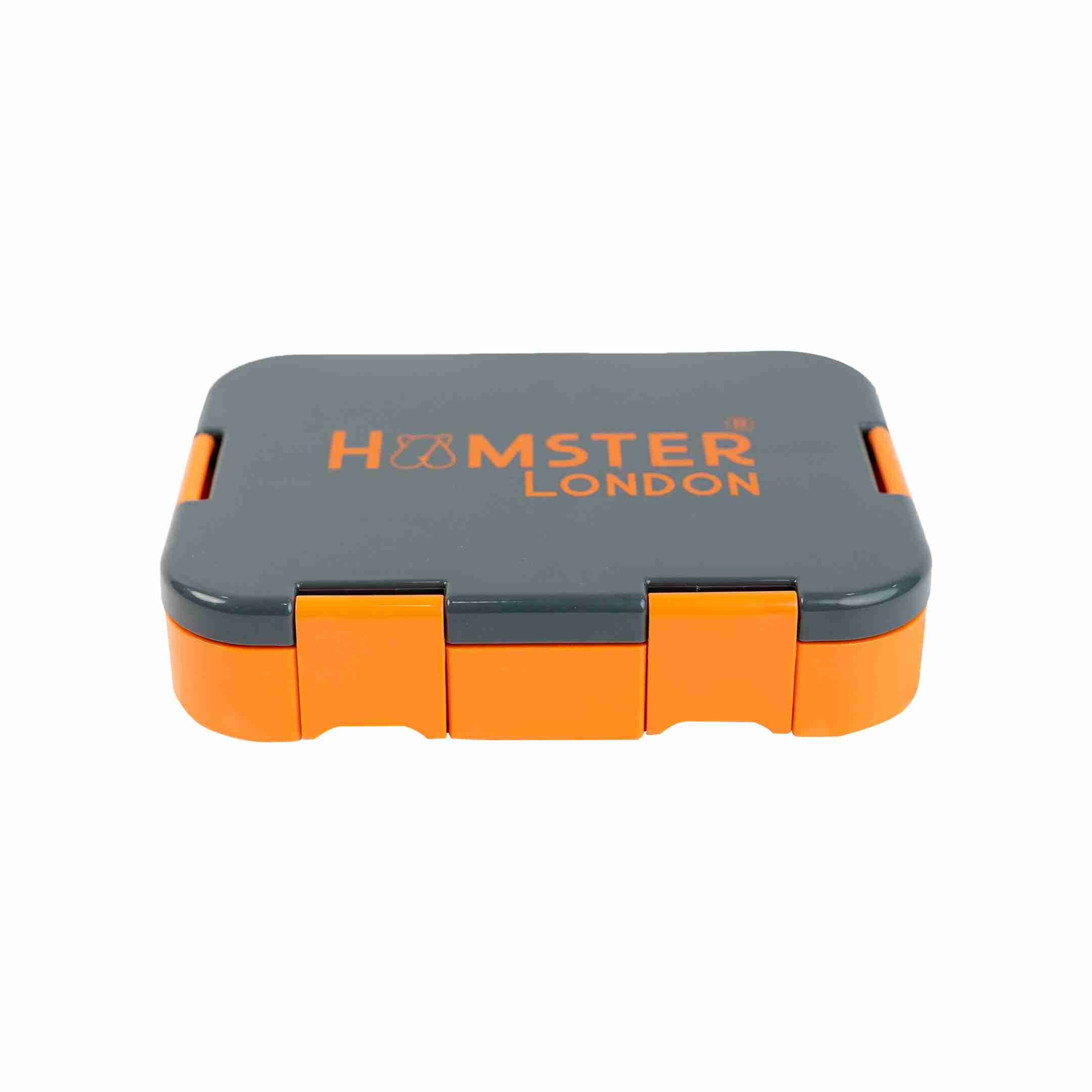Hamster London Bento Box, Lunch Box For Kids, Grey 3Y+