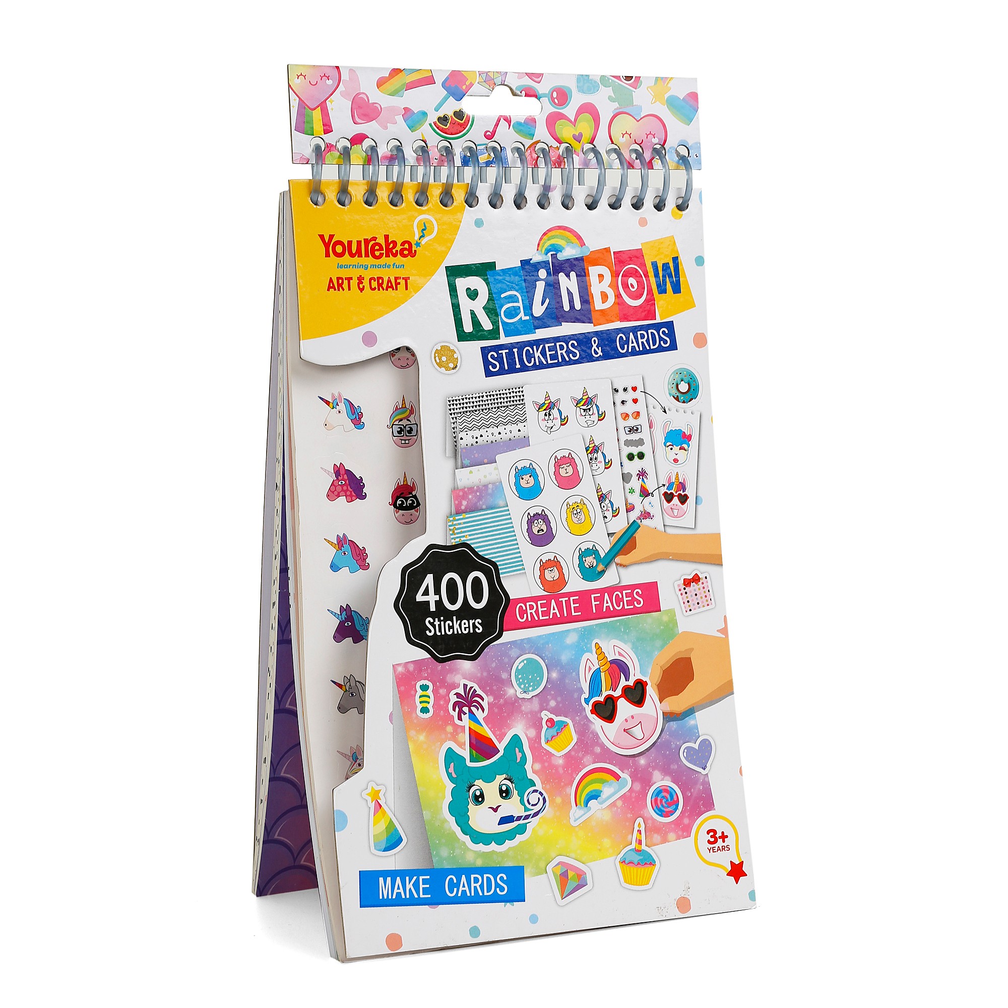 Youreka Rainbow Sticker Pad Multicolour 3 to 5 Years