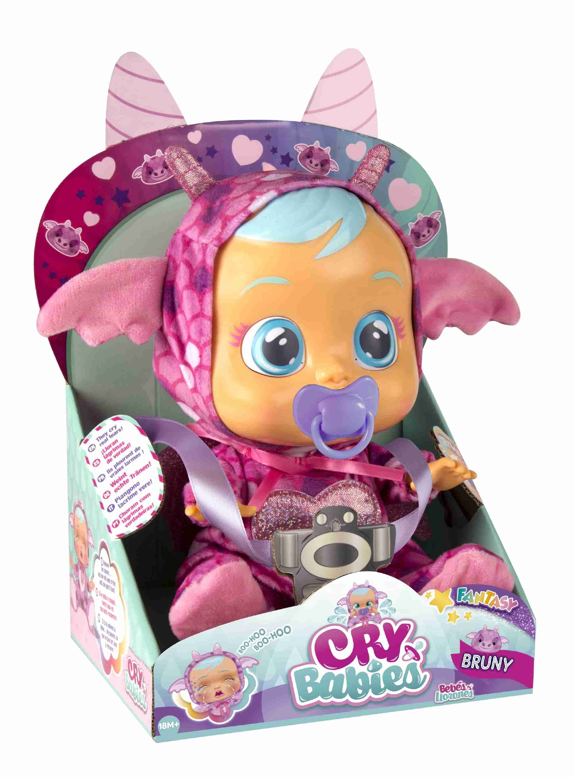 Cry Babies Bruny Dolls For Kids, 18M+