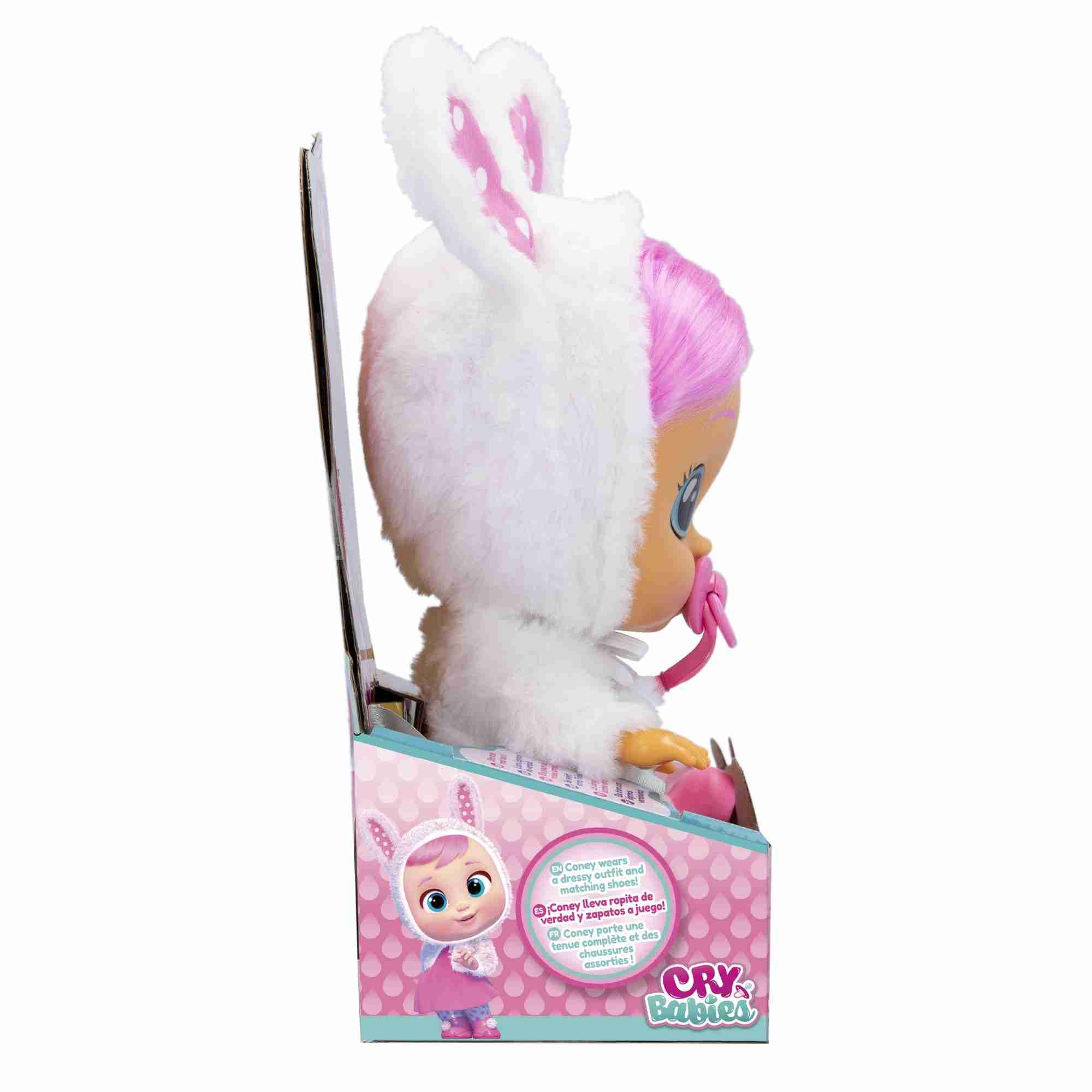 Cry Babies Dressy Coney Dolls For Kids, 18M+