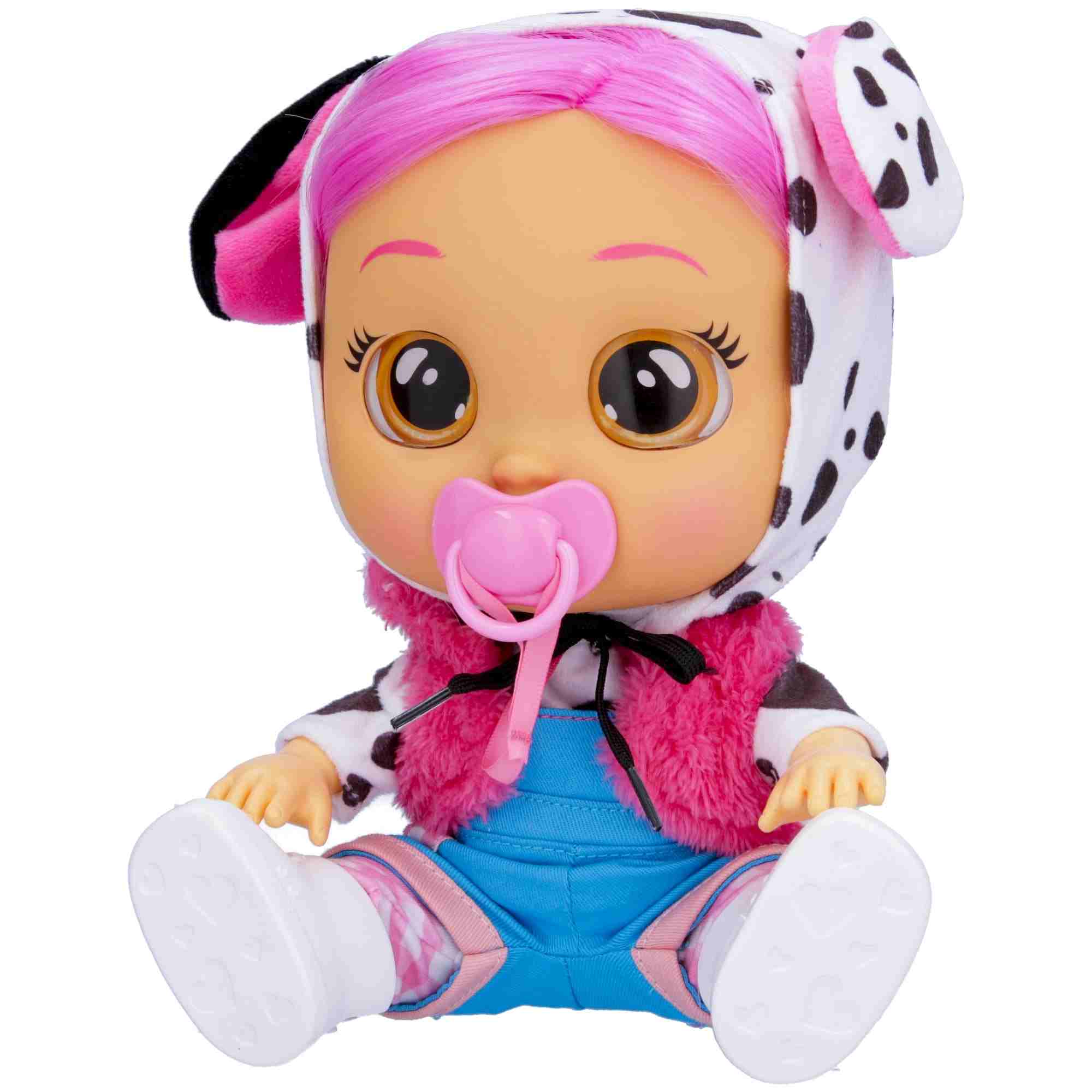 Cry Babies Dressy Dotty Dolls For Kids, 18M+