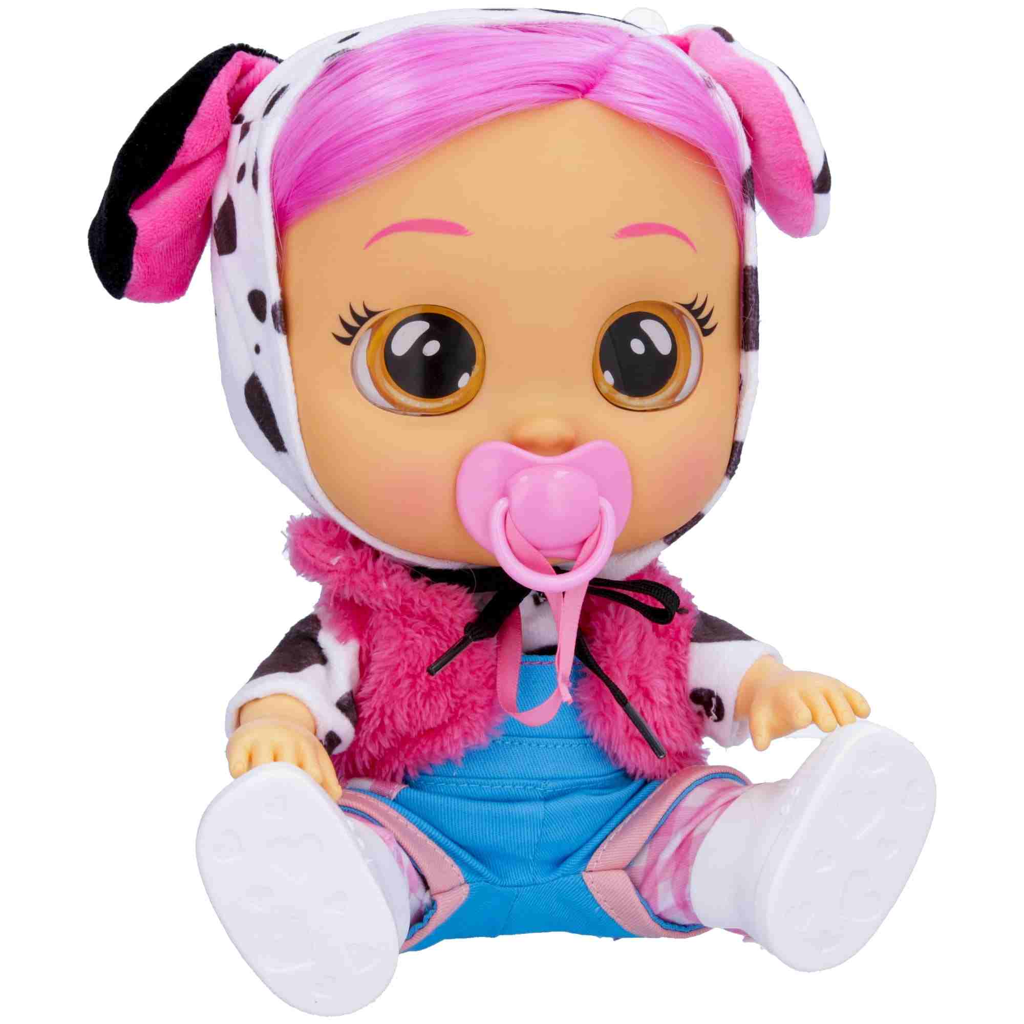 Cry Babies Dressy Dotty Dolls For Kids, 18M+