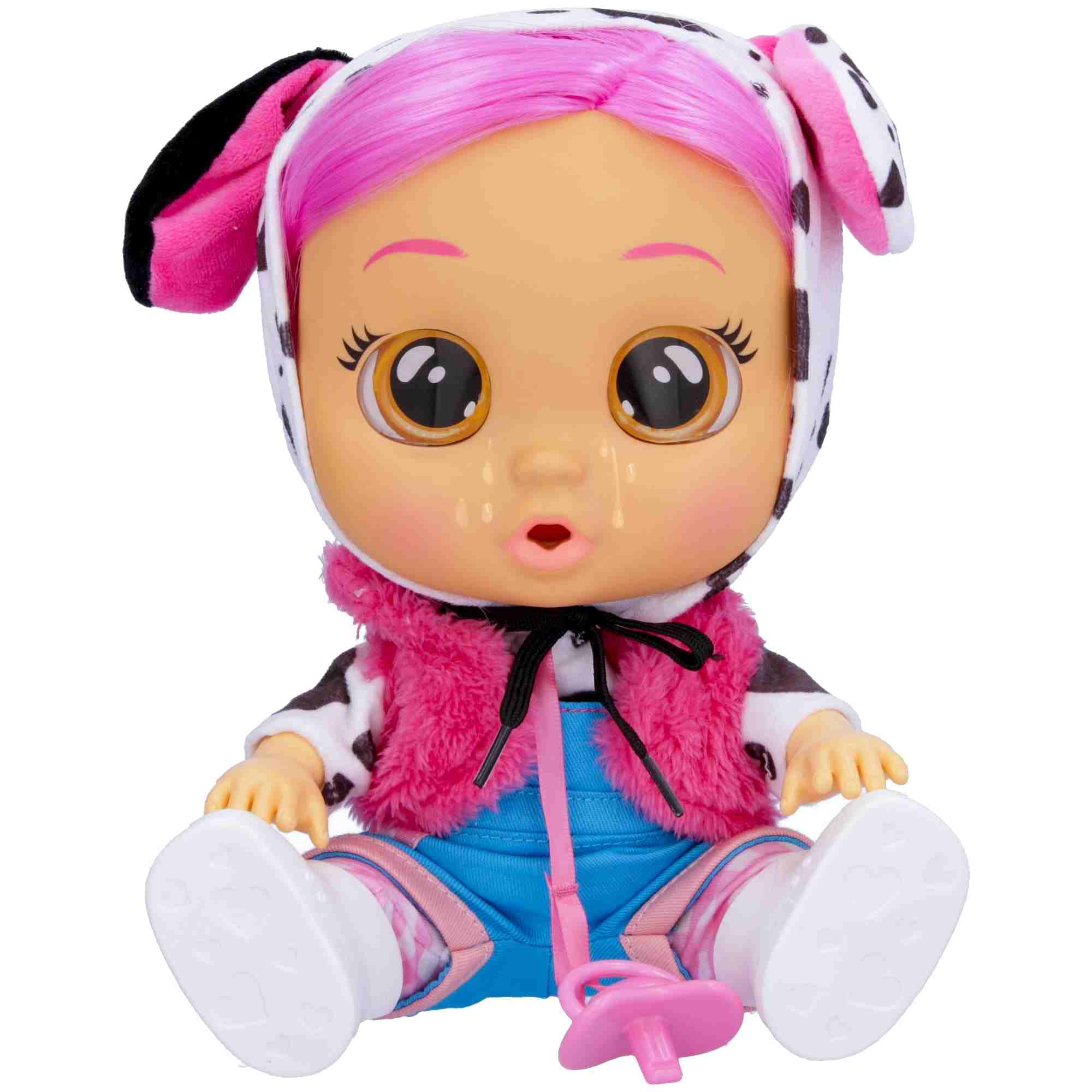 Cry Babies Dressy Dotty Dolls For Kids, 18M+