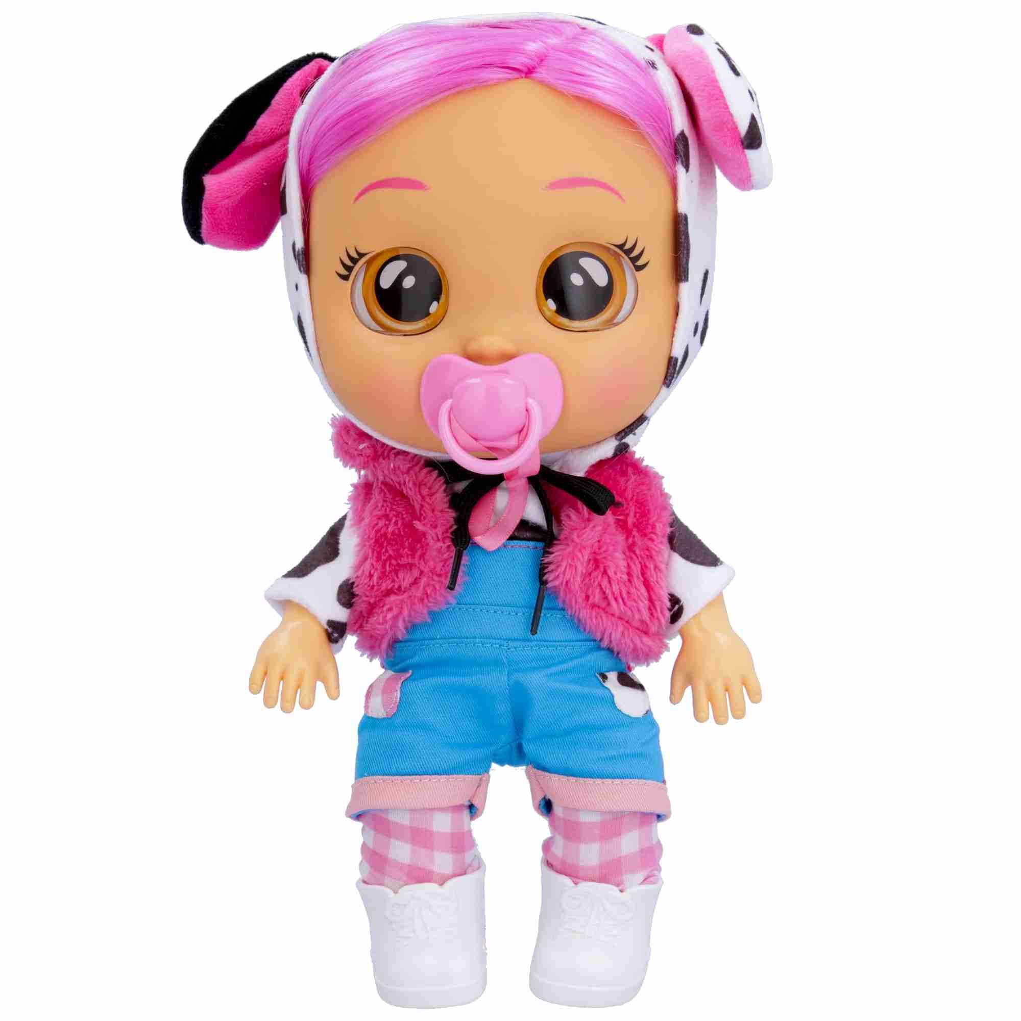 Cry Babies Dressy Dotty Dolls For Kids, 18M+