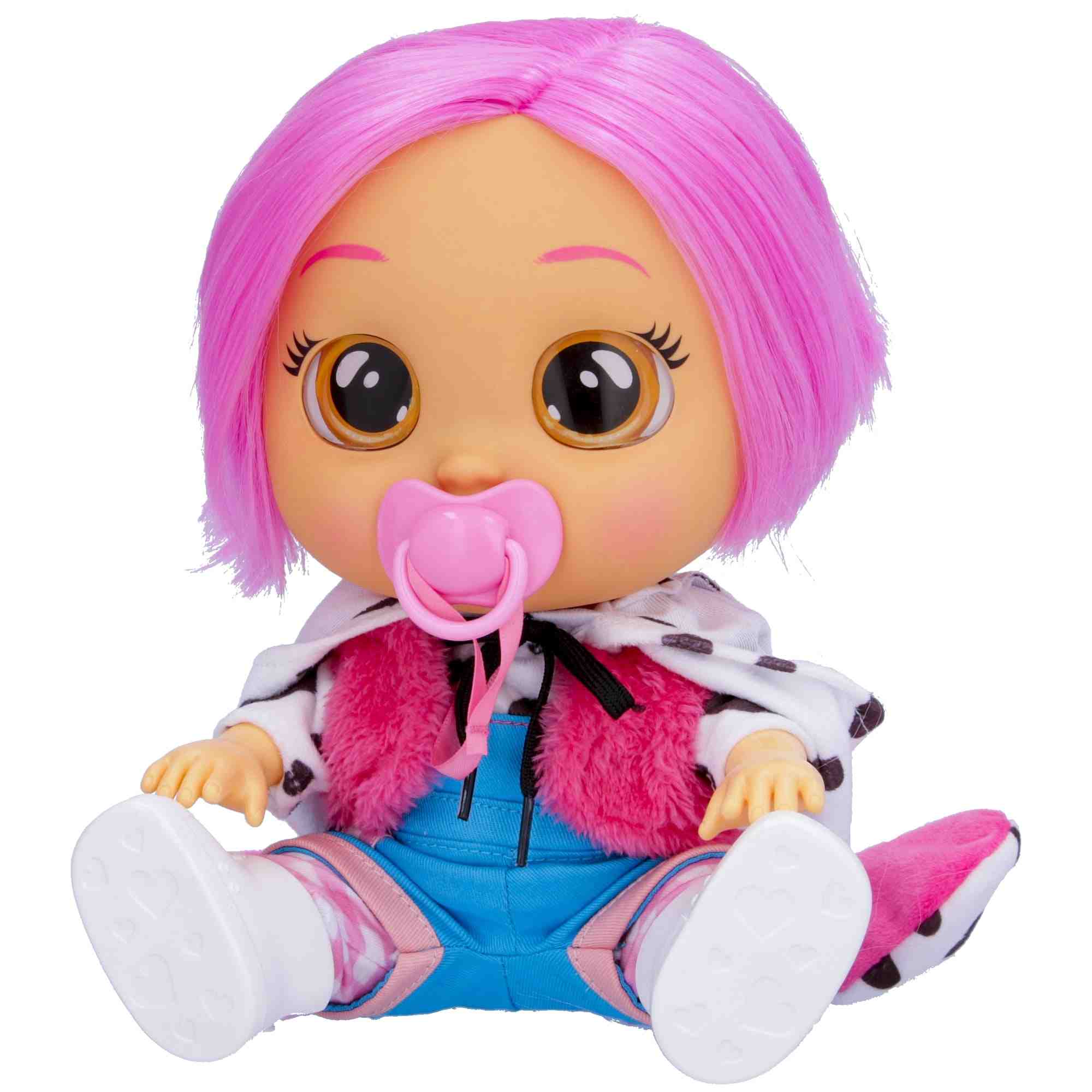 Cry Babies Dressy Dotty Dolls For Kids, 18M+
