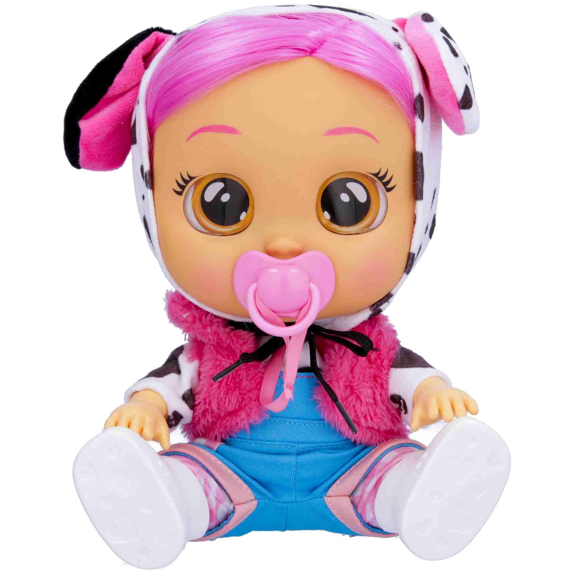 Cry Babies Dressy Dotty Dolls For Kids, 18M+