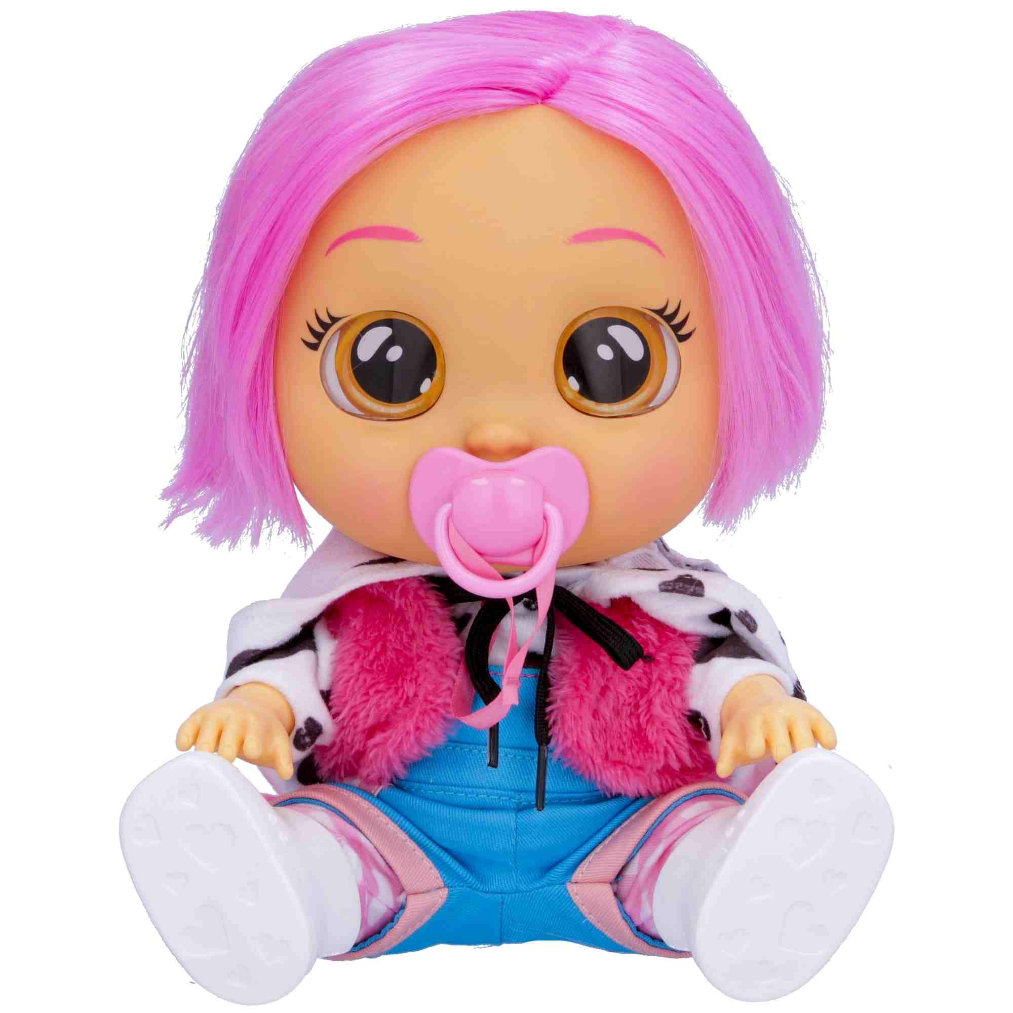 Cry Babies Dressy Dotty Dolls For Kids, 18M+