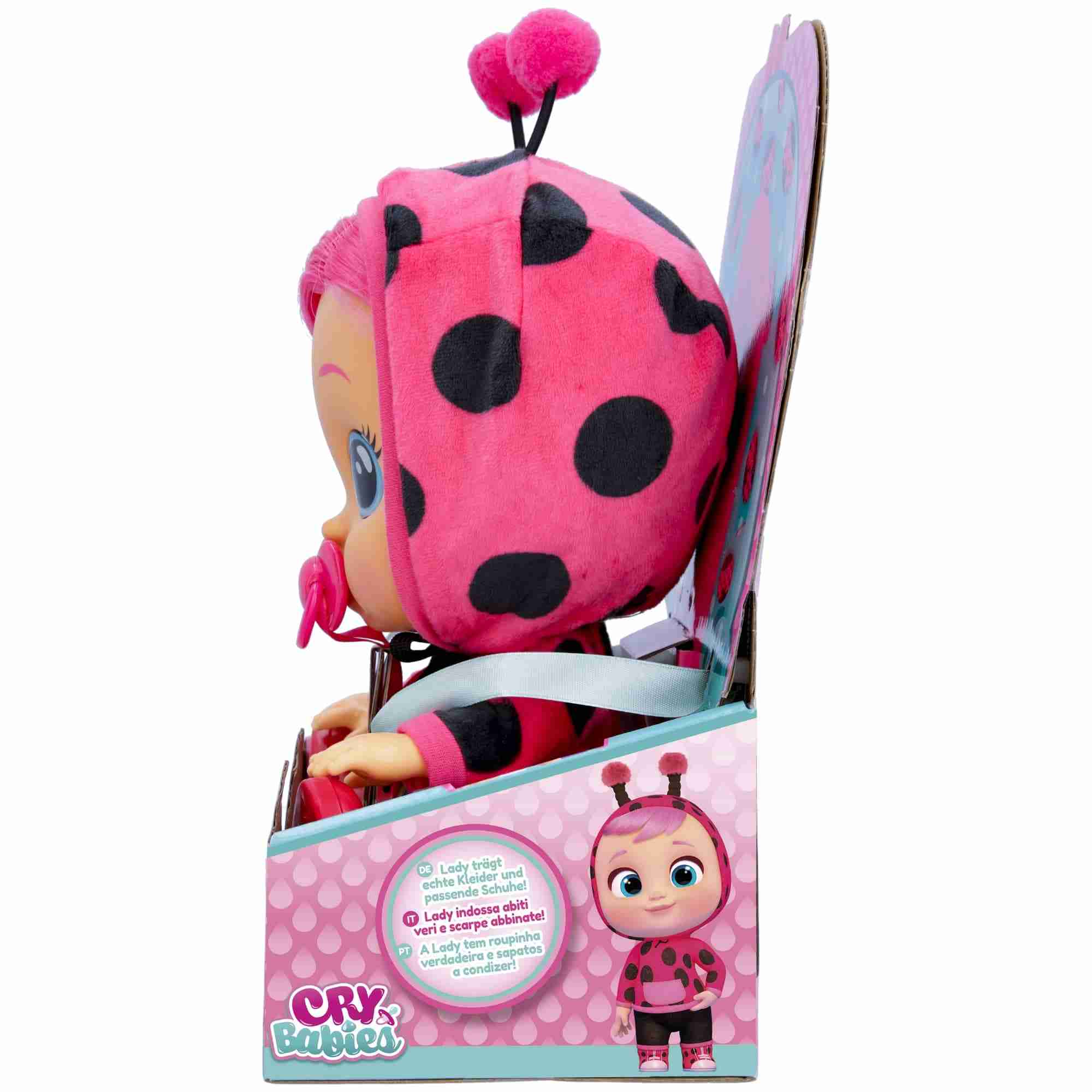 Cry Babies Dressy Lady Dolls For Kids, 18M+