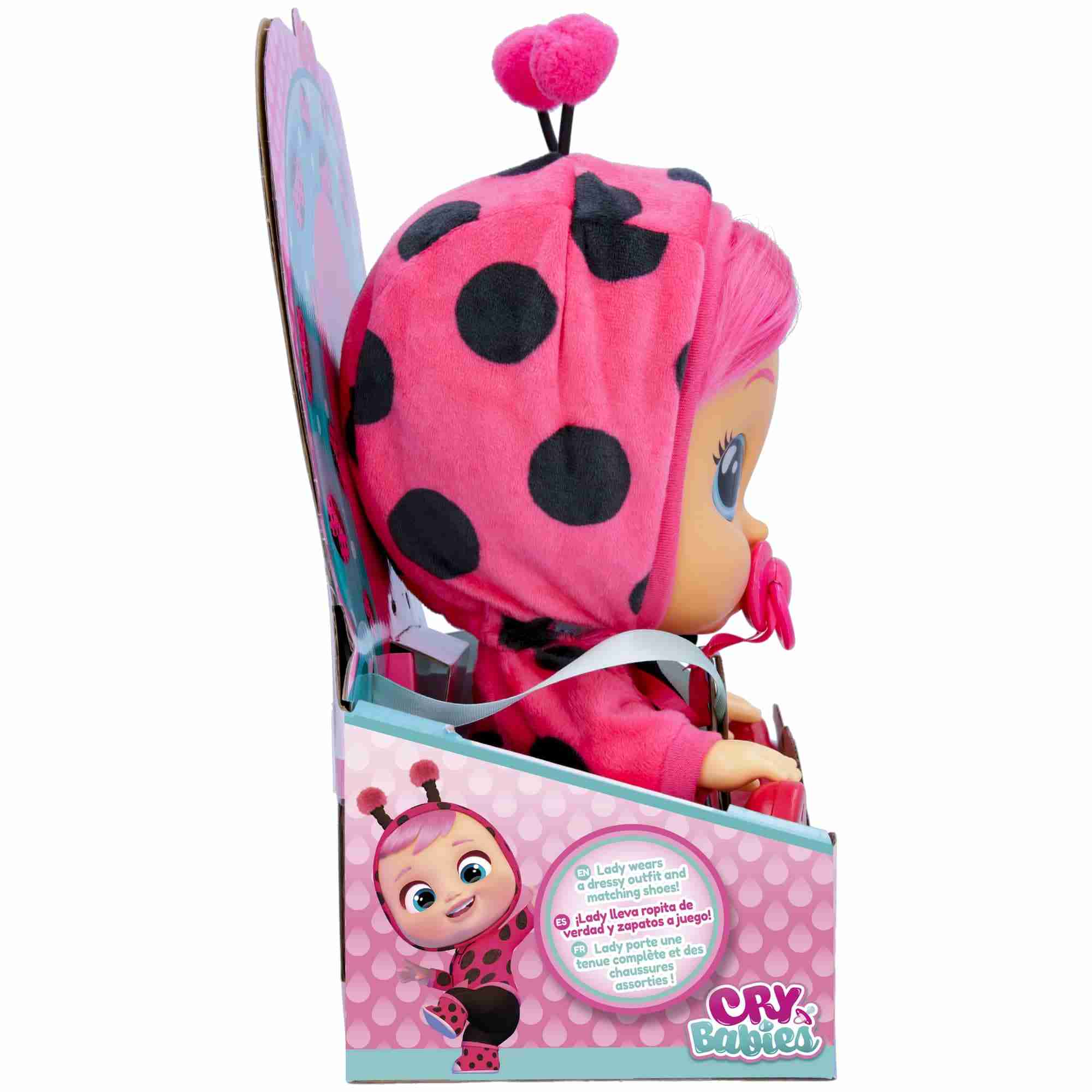 Cry Babies Dressy Lady Dolls For Kids, 18M+