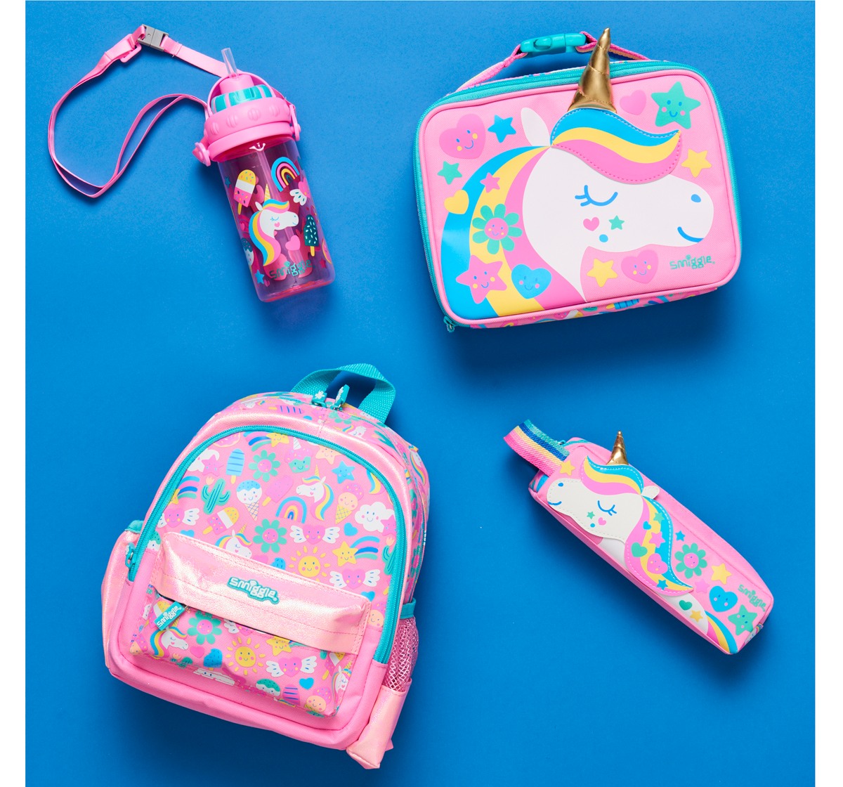 Smiggle Round About Teeny Tiny Backpack, Pink, 3Y+