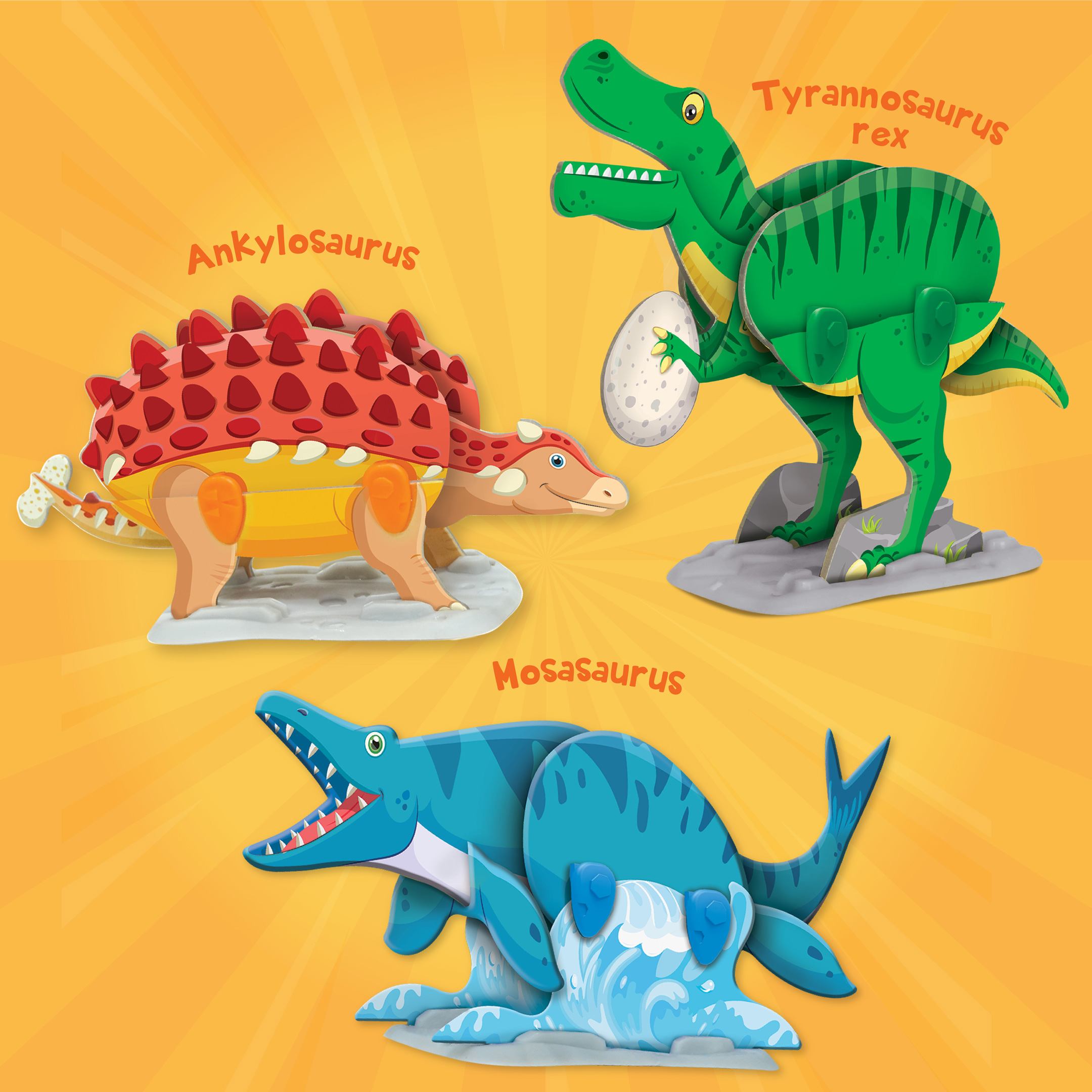Imagimake Mapology: Dino Quest, 3D Puzzles For Kids, Green, 5Y+