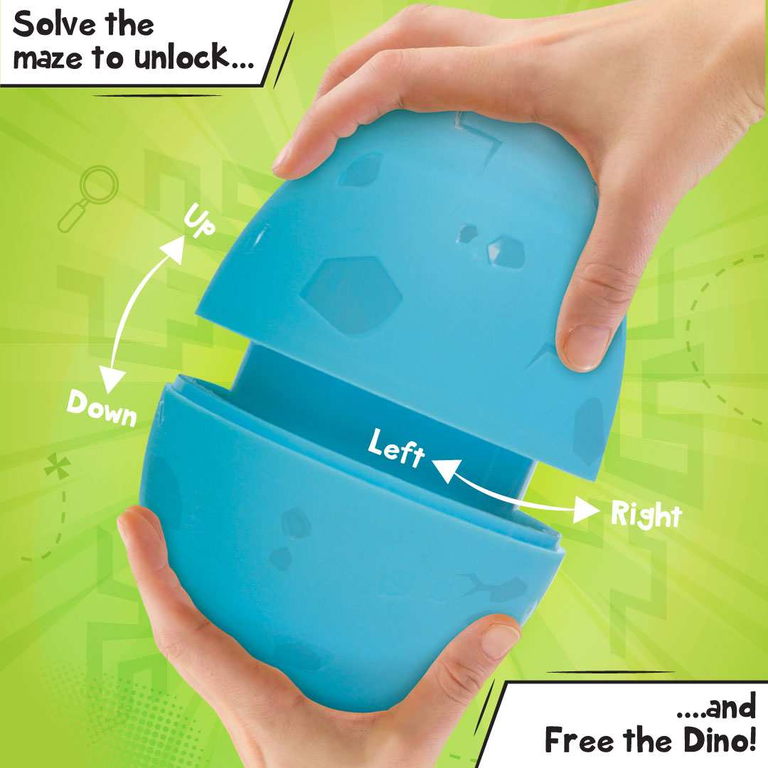Imagimake Mapology: Dino Quest, 3D Puzzles For Kids, Blue, 5Y+