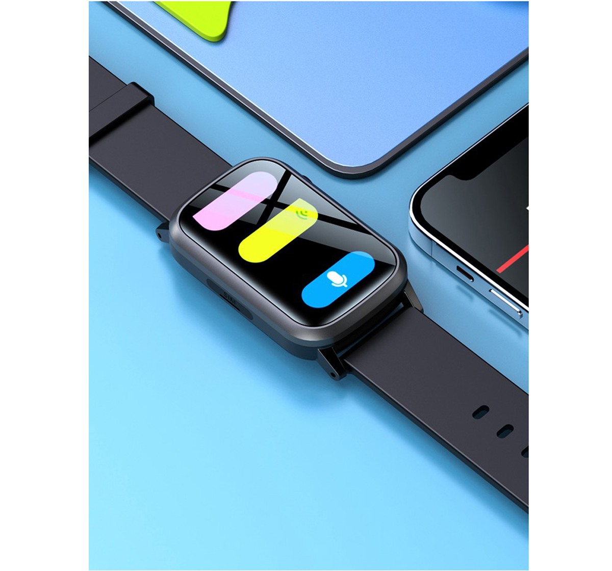 WatchOut Elegant Kids GPS Tracker Smartwatch Boys and Girls with Camera, GPS Tracker, 4G Video and Audio Call and 5 Days Battery Run, Carbon Black, 3Y+