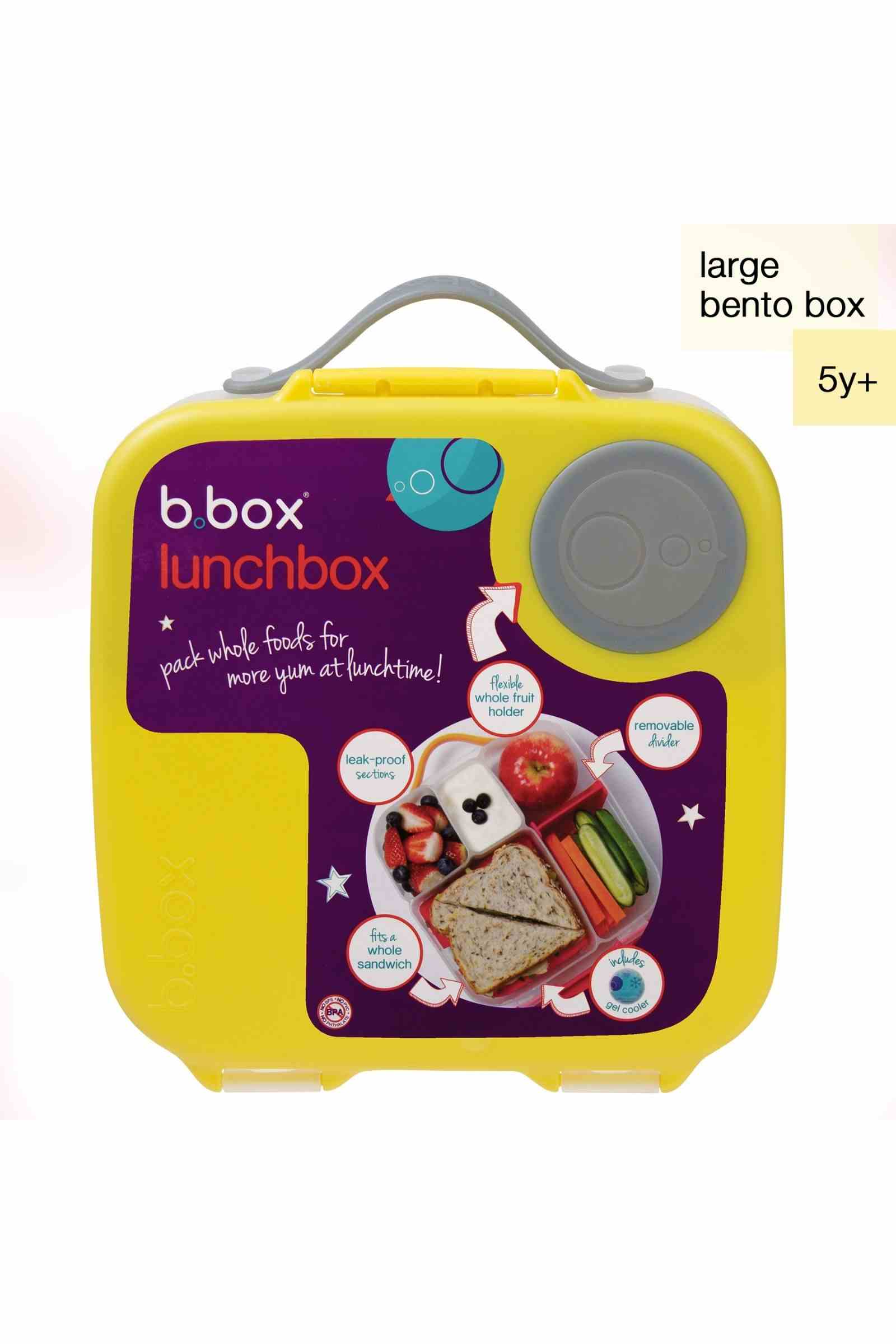b.box Lunch Box Yellow 3Y+