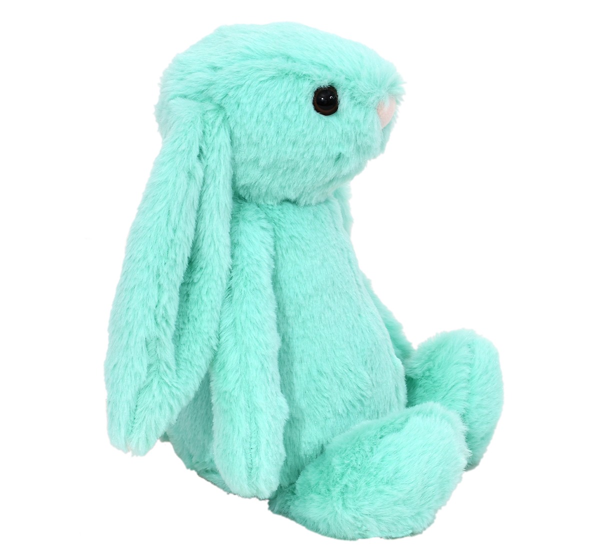 Mirada Turquoise Cute Plush Stuffed Huggable Bunny Soft Toy, 23 cm, 3Y+, Turquoise