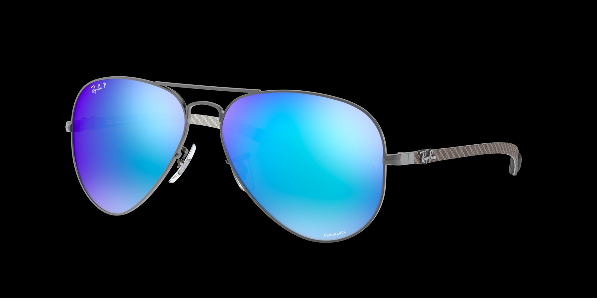 0RB8317CH Steel Men Sunglasses