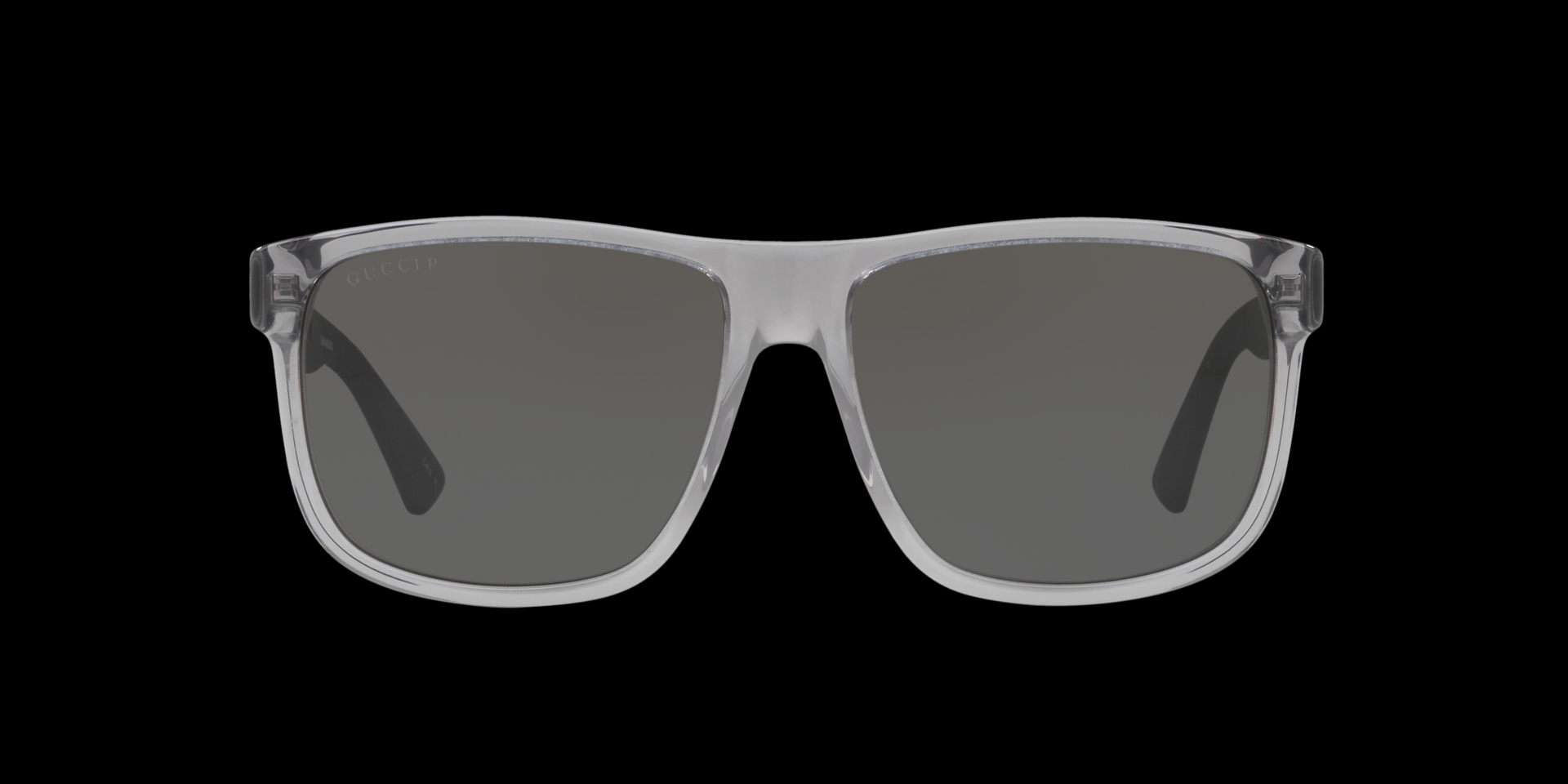 Original Gucci Sunglasses GG1255S 001 Black Frame Gray Gradient Lens 64MM  889652412429 | eBay