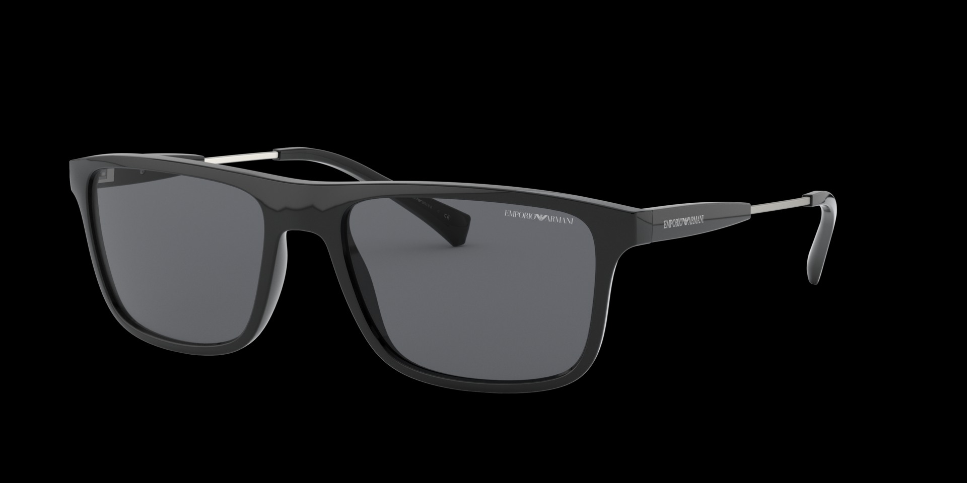 0EA4151 Injected Men Sunglasses