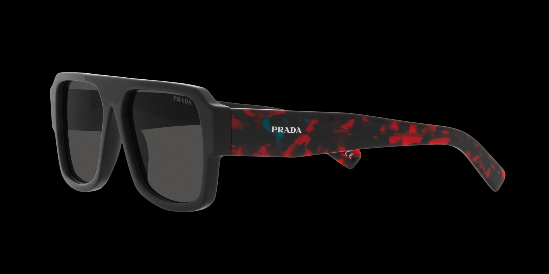 Linea Rossa sunglasses in black - Prada | Mytheresa