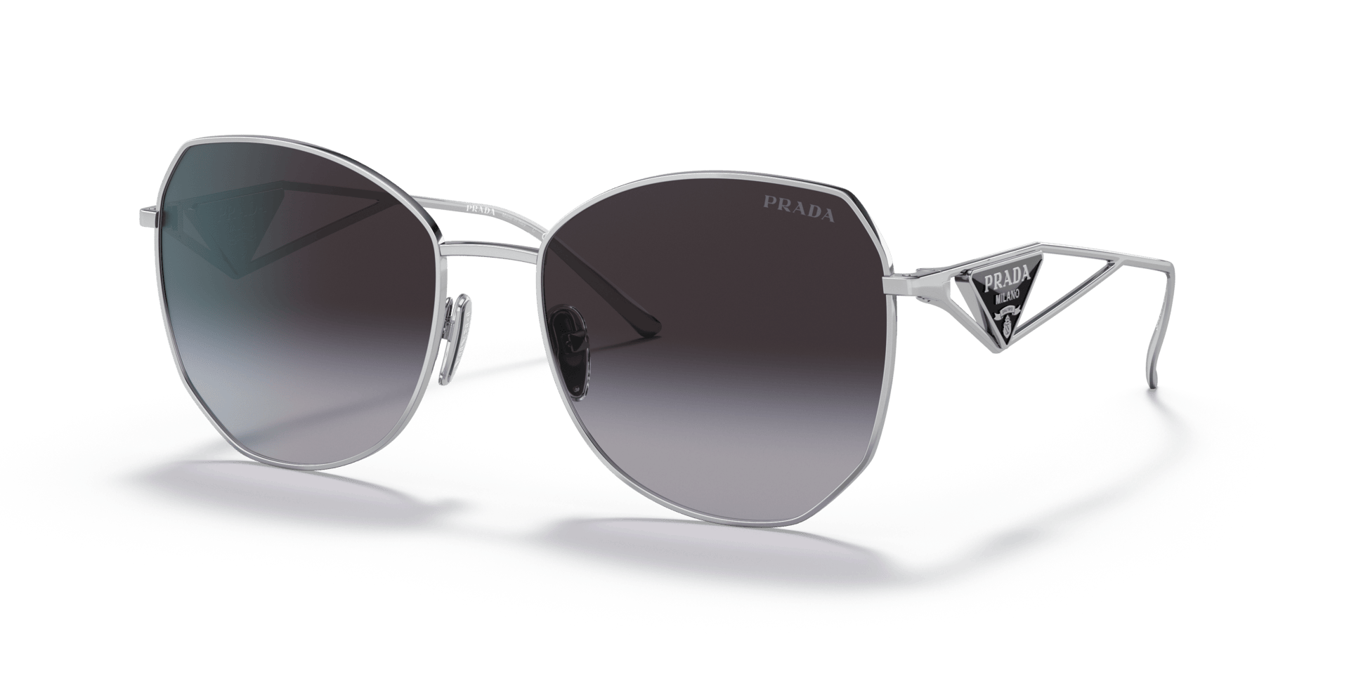 0PR 57YS Steel Women Sunglasses