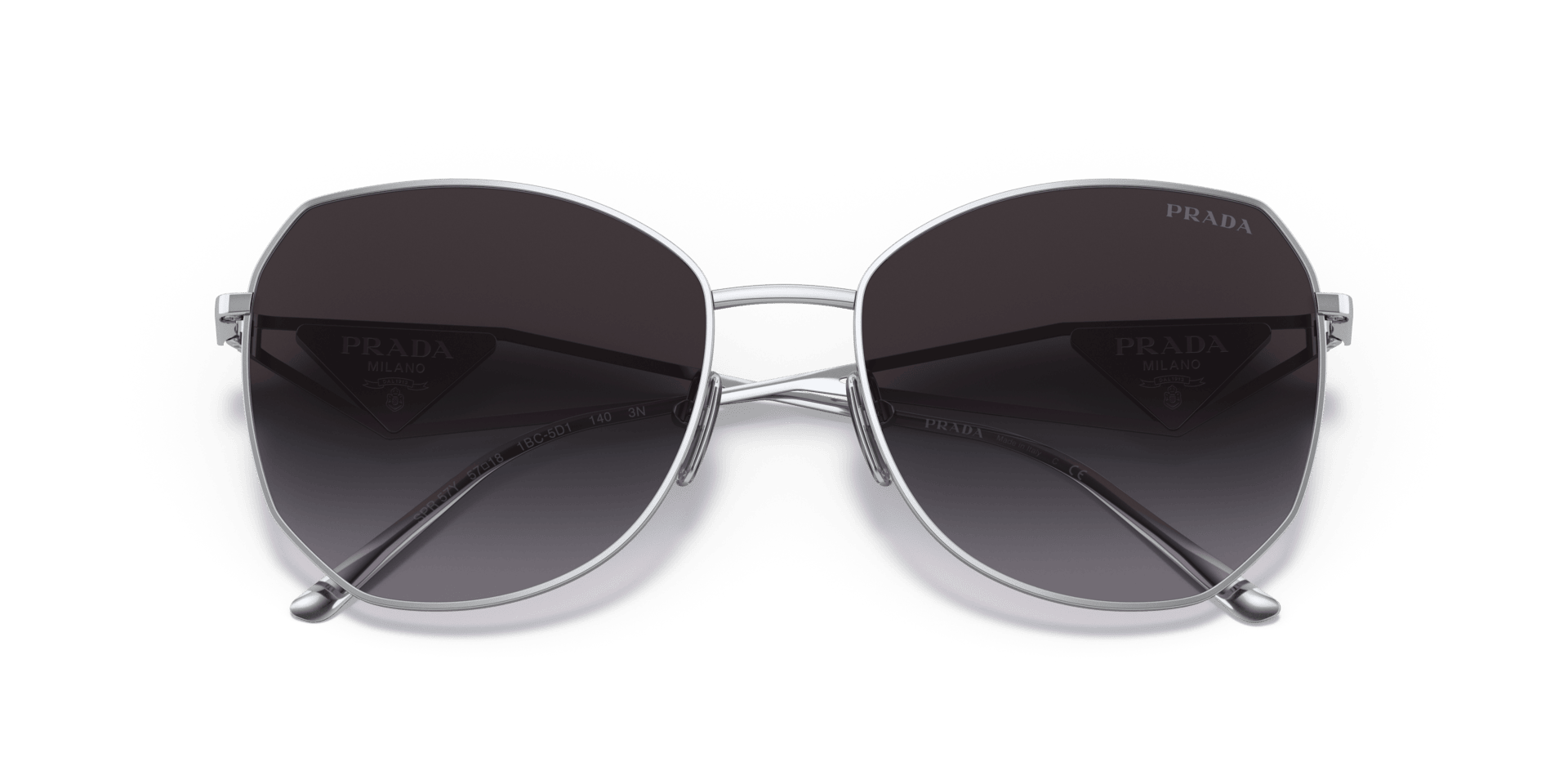0PR 57YS Steel Women Sunglasses