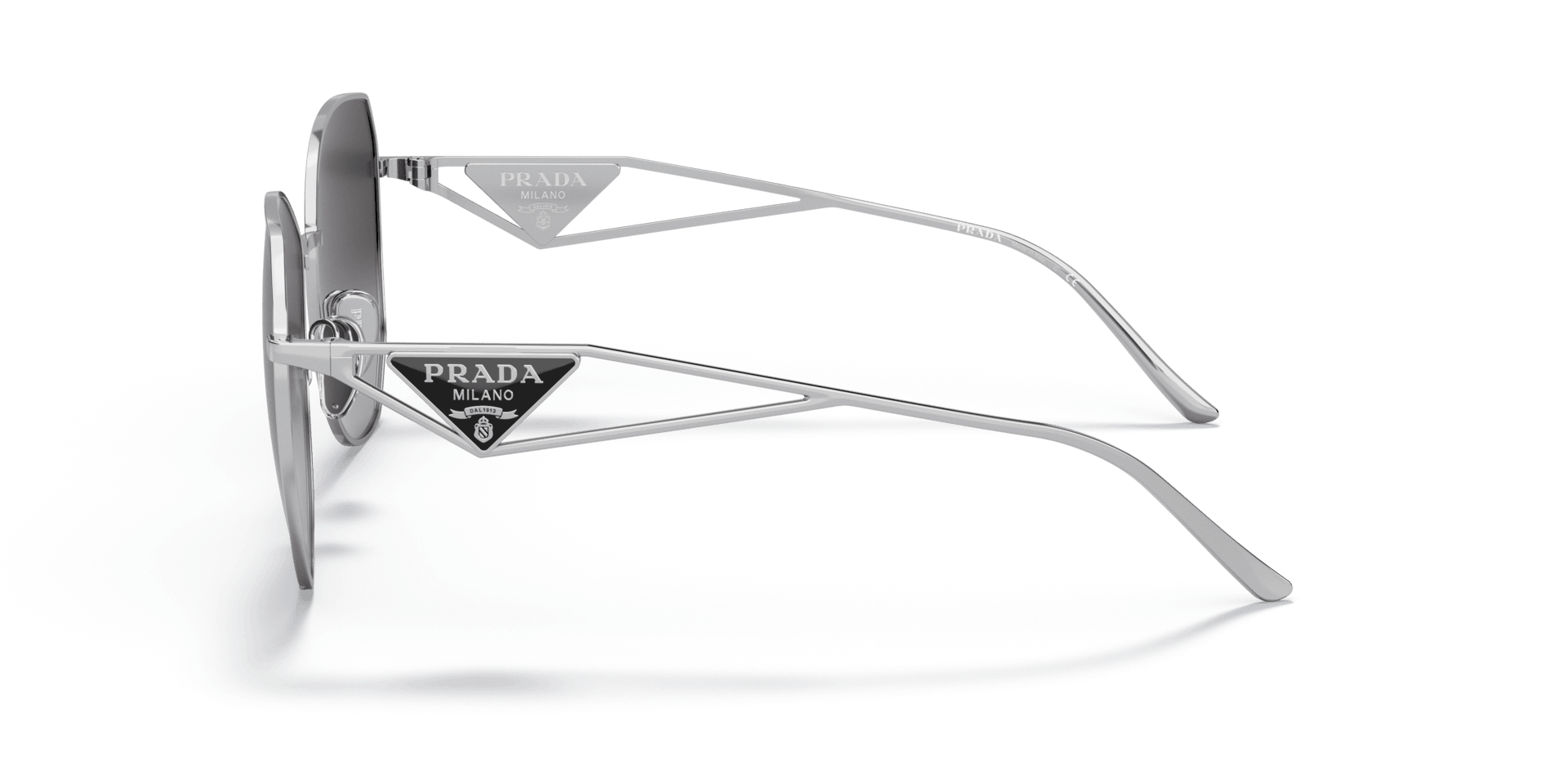 0PR 57YS Steel Women Sunglasses