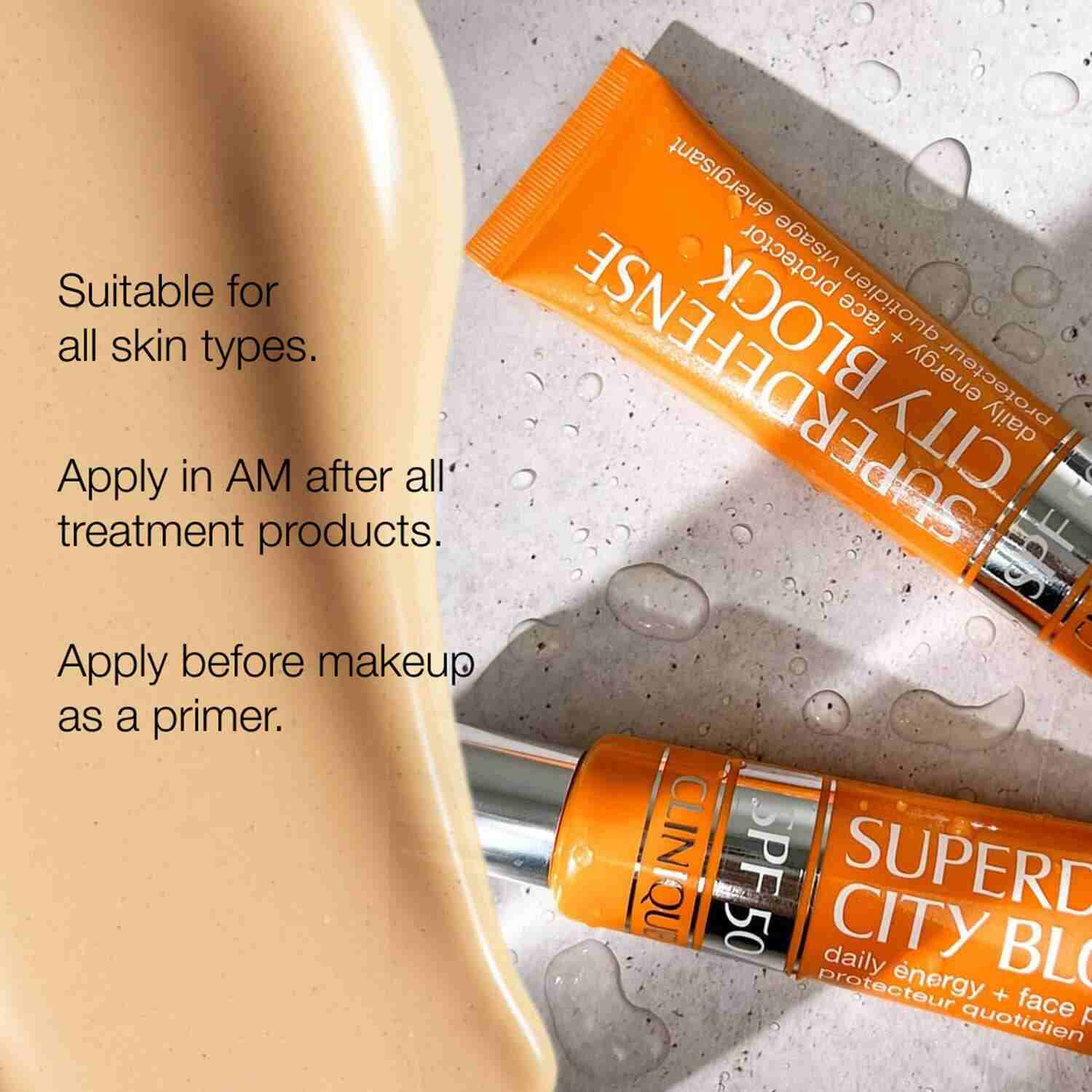 Superdefense City Block SPF 50 Daily Energy + Face Protector • 40ml